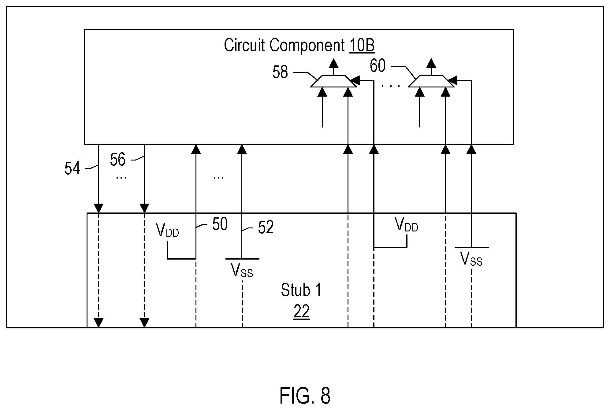 Patent US12321681 Figure 3 – Full die and partial die tape outs from common design