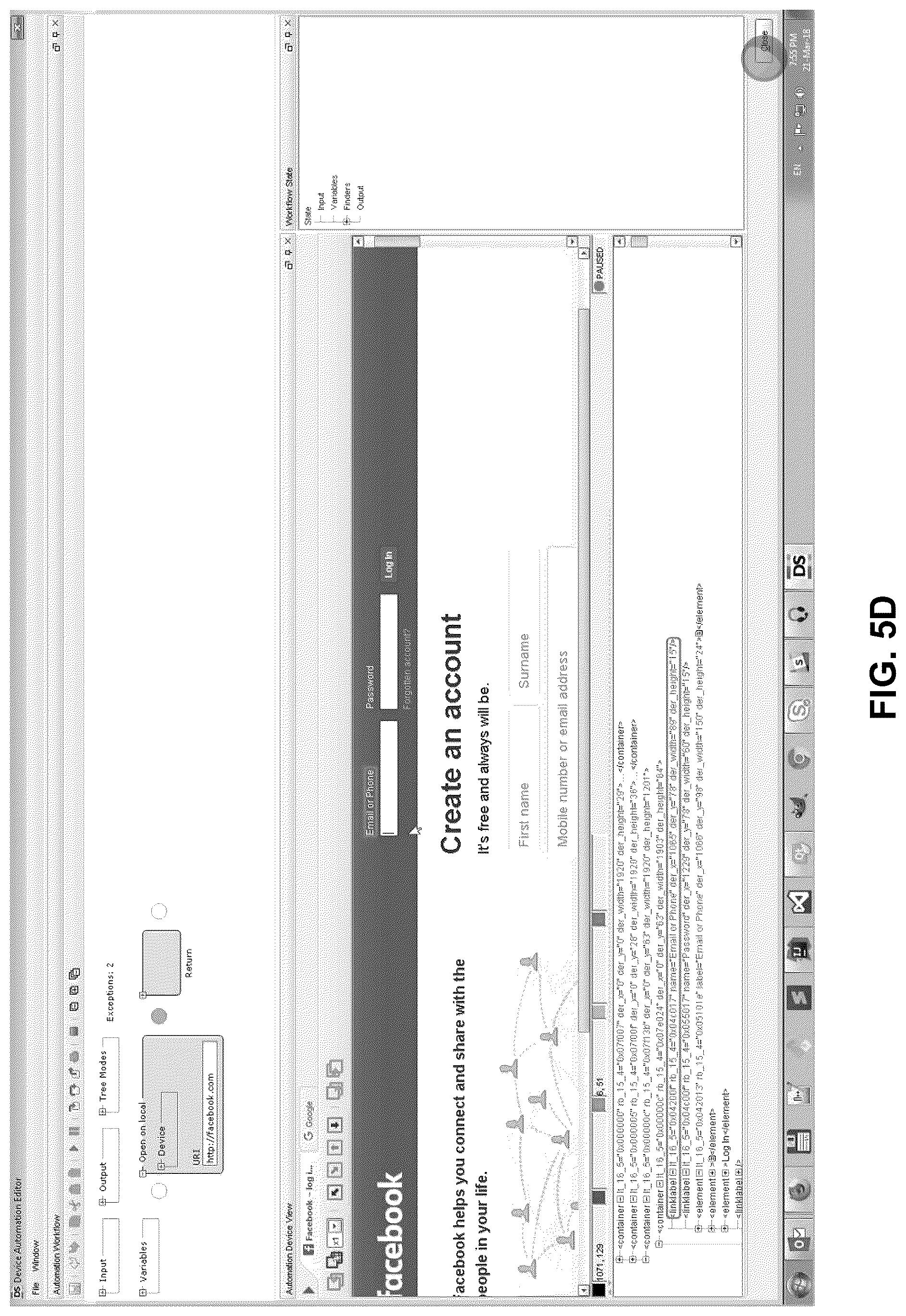 Patent US12321686 Figure 8 – Determining functional and descriptive elements of application images for intelligent screen automation