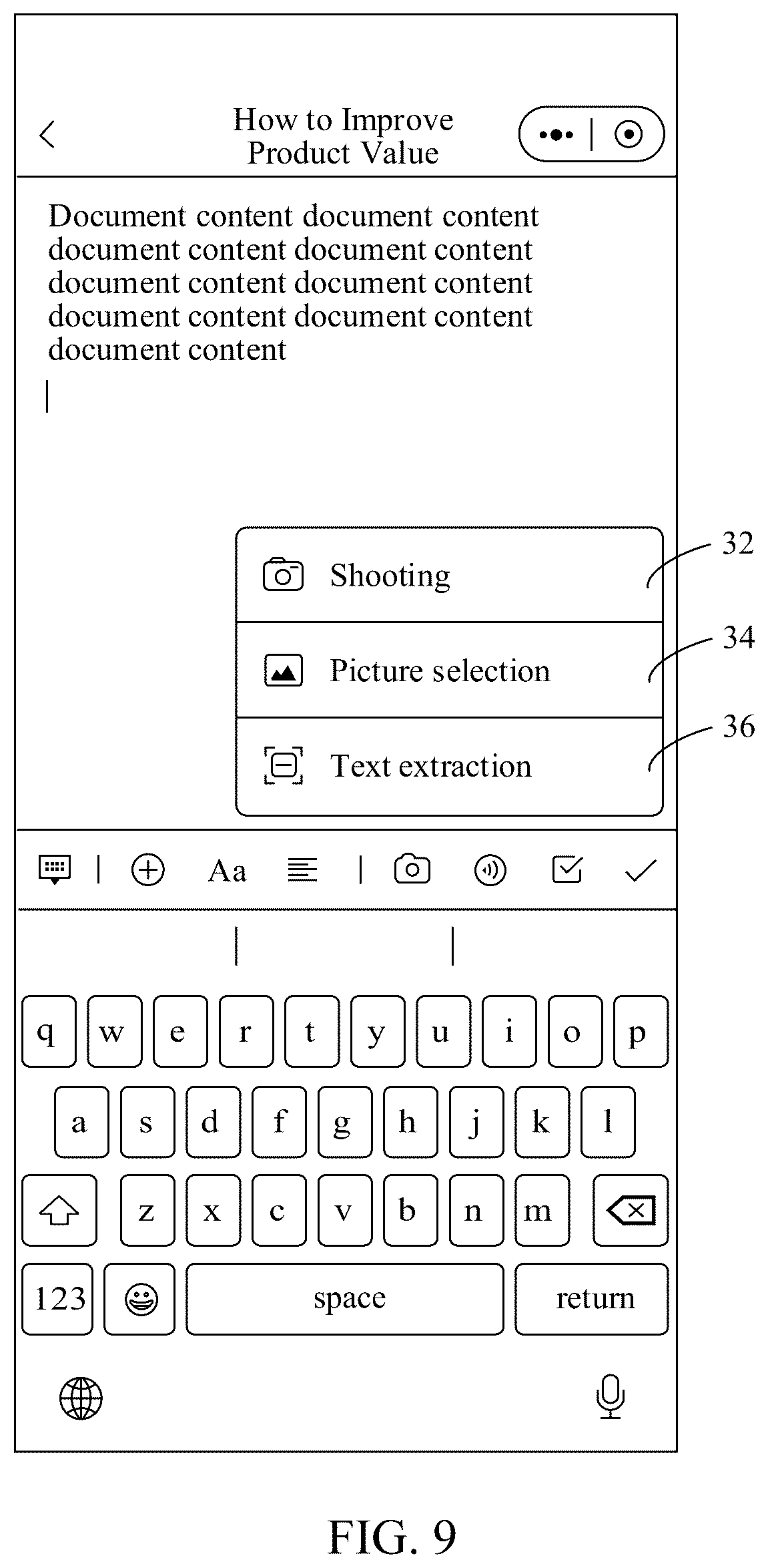 Patent US12321688 Figure 8 – Method and apparatus for editing electronic document, device, and storage medium