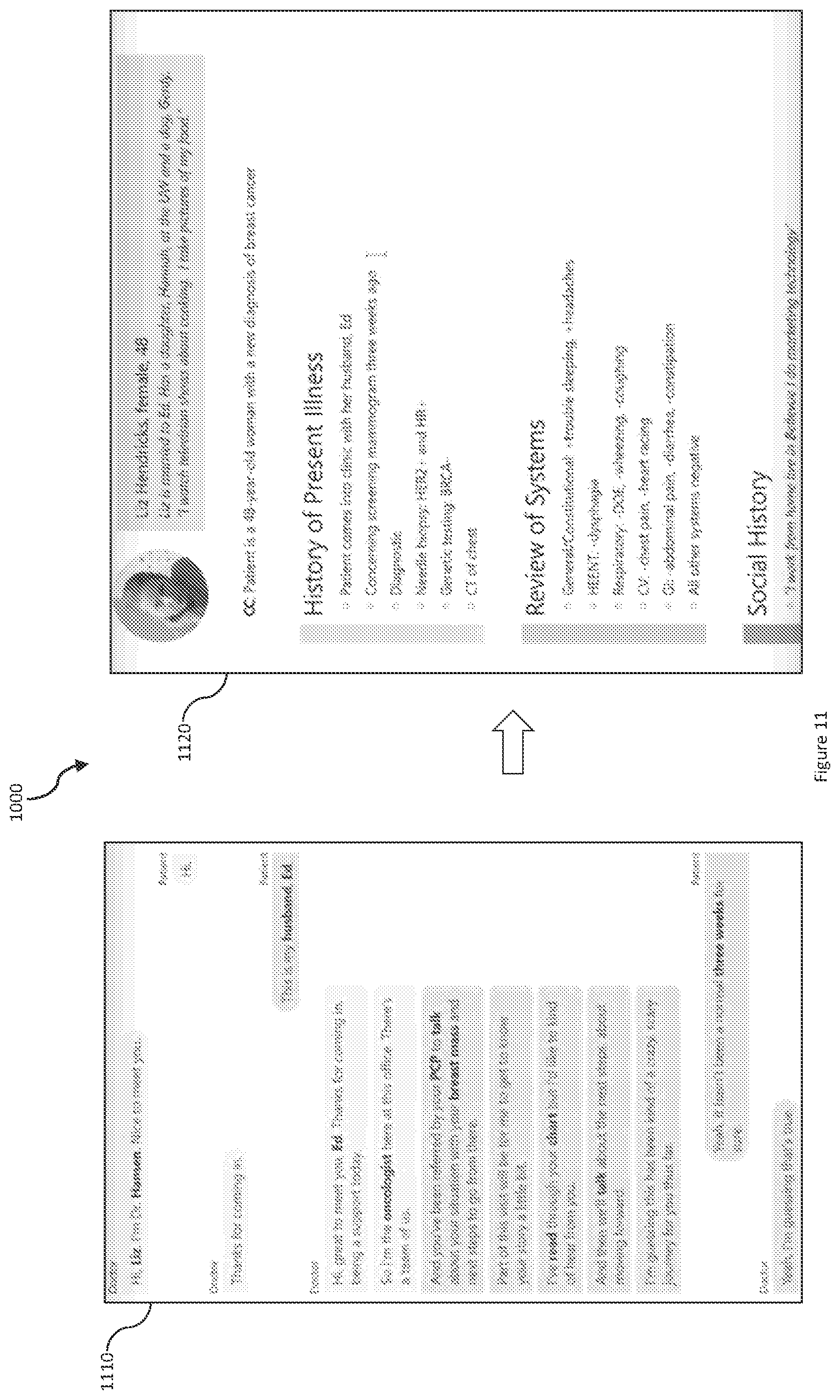 Patent US12321693 Figure 11 – Unsupervised method to generate annotations for natural language understanding tasks