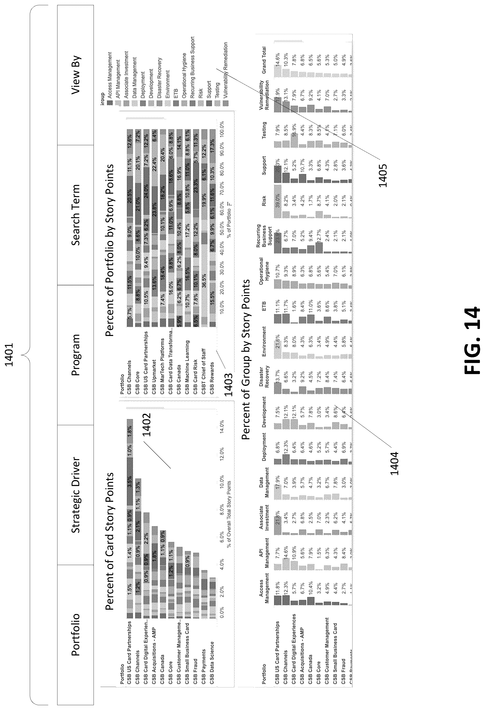 Patent US12321698 Figure 14 – Text classification via term mapping and machine-learning classification model