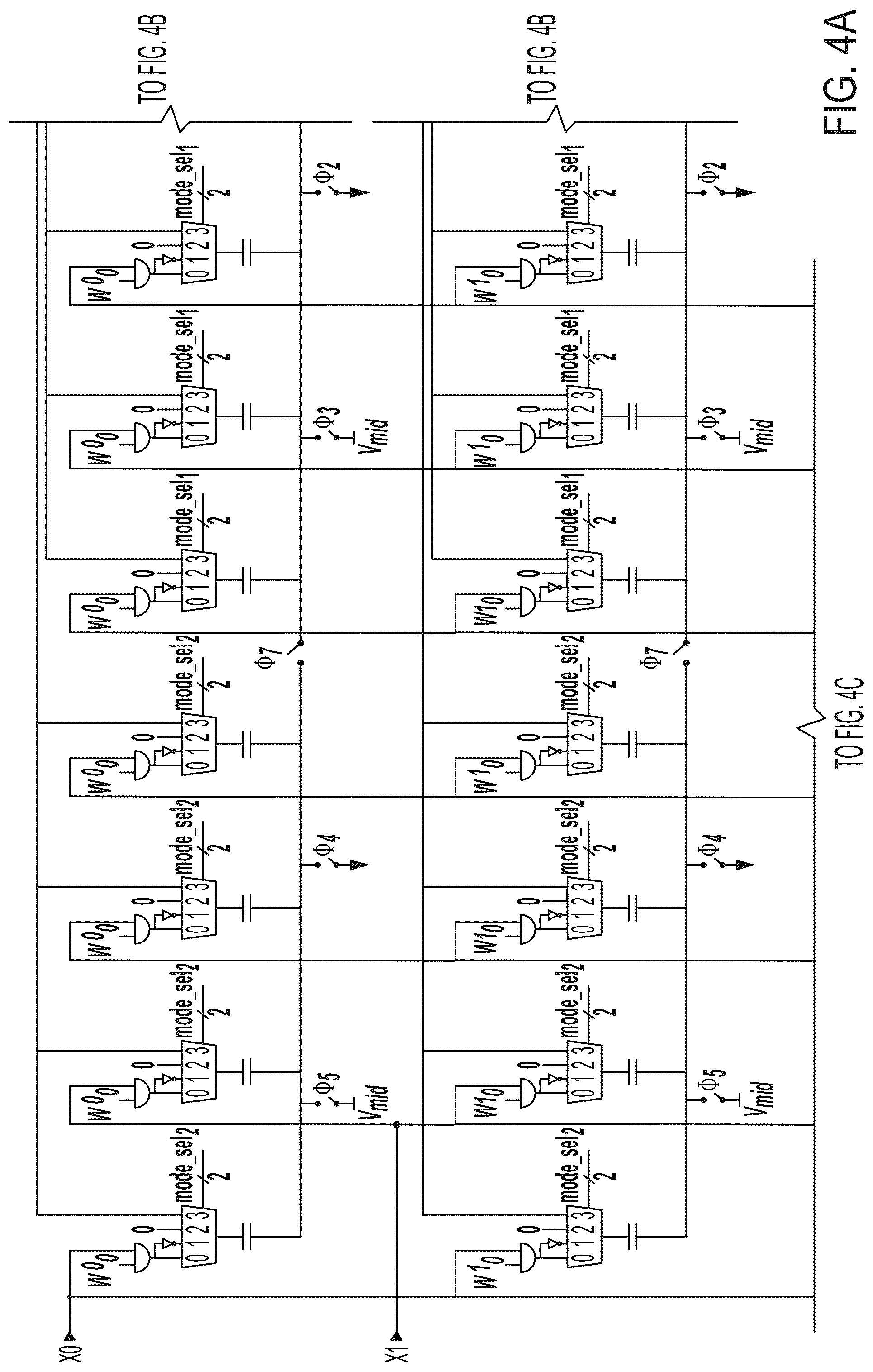 Patent US12321713 Figure 6 – Switched capacitor vector-matrix multiplier