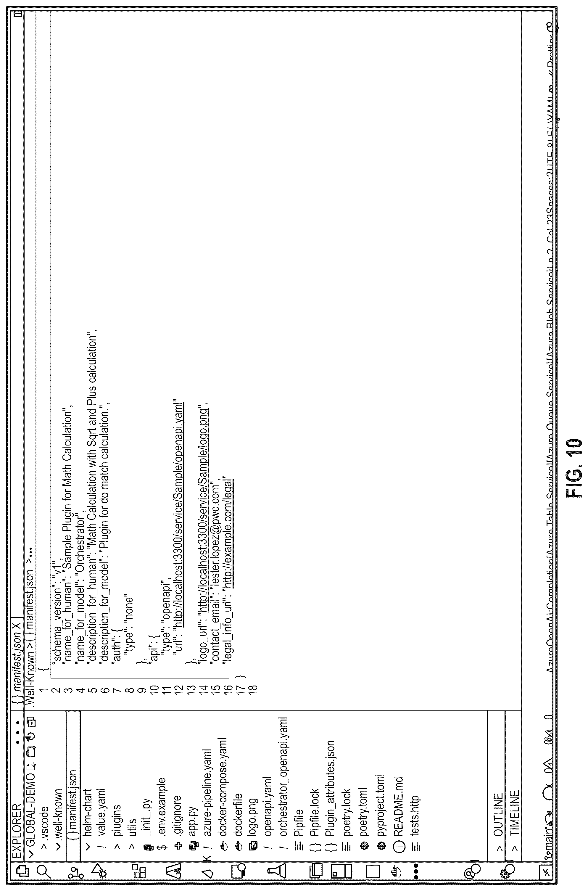 Patent US12321725 Figure 11 – Systems, devices, and methods for creating, deploying, and integrating plugins with large language model applications