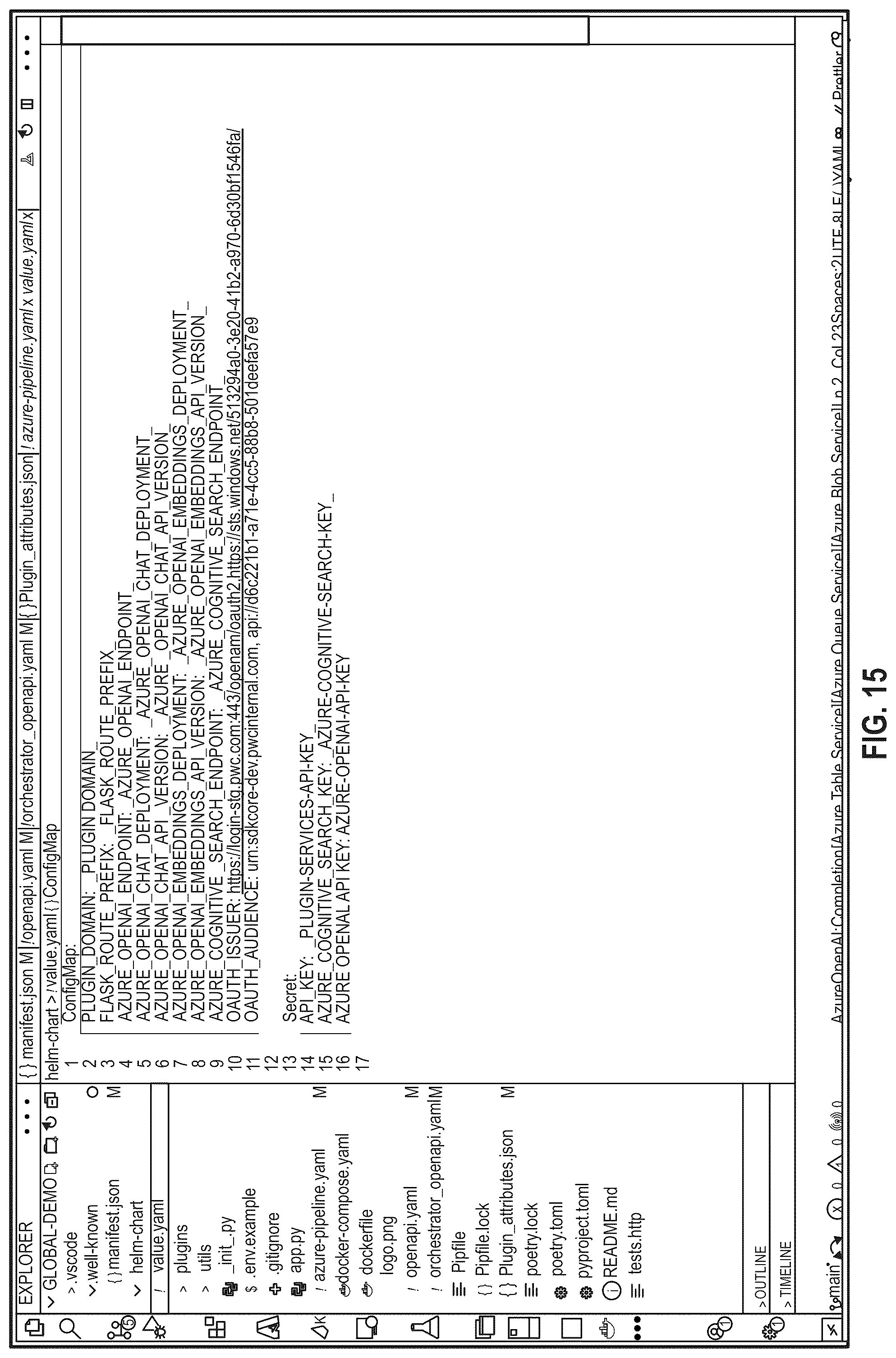 Patent US12321725 Figure 16 – Systems, devices, and methods for creating, deploying, and integrating plugins with large language model applications