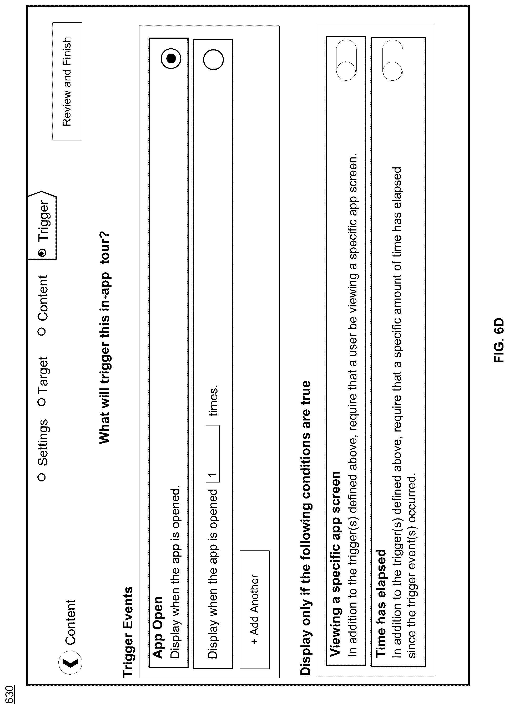 Patent US12321726 Figure 9 – In-application user interface messaging