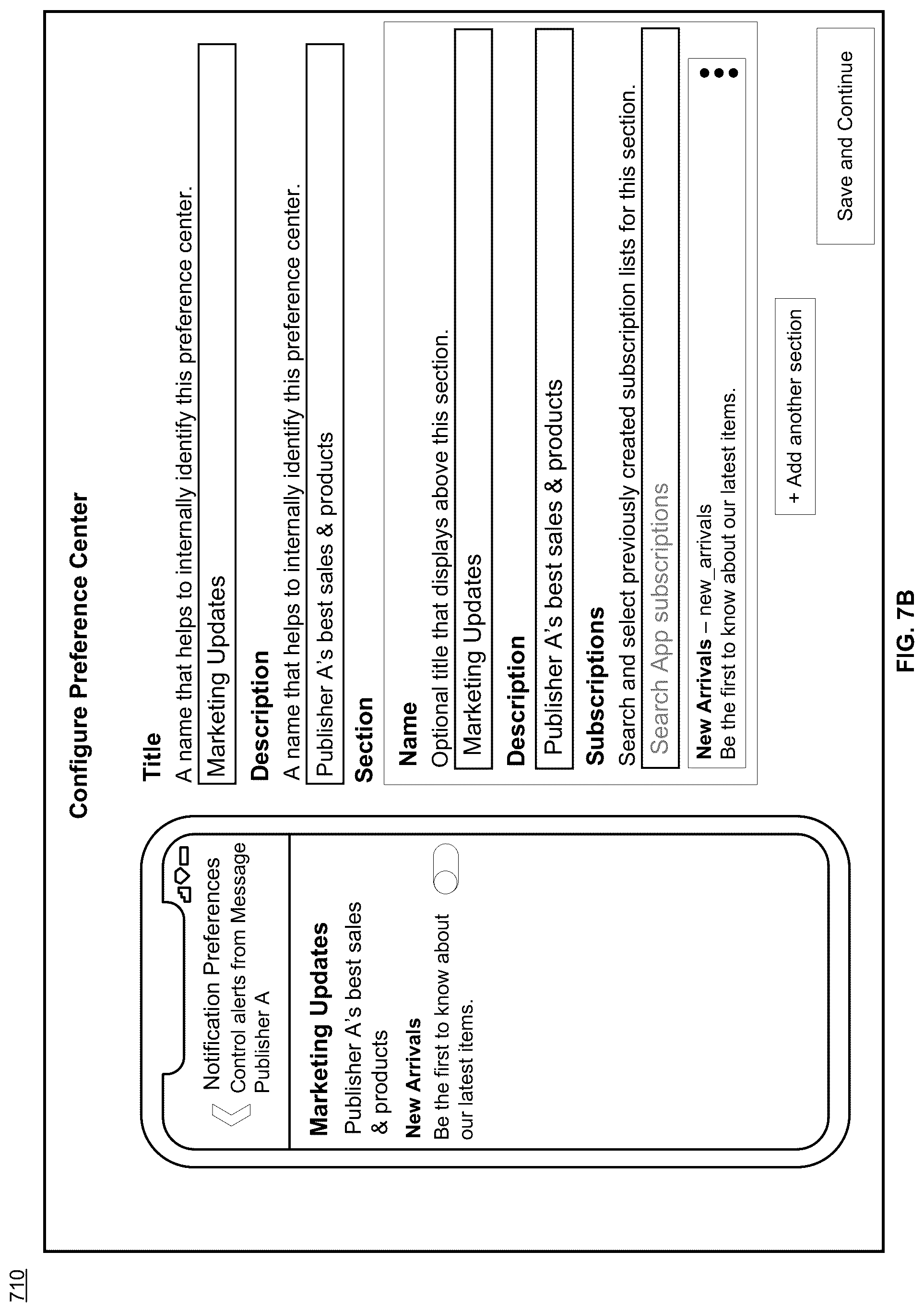 Patent US12321726 Figure 11 – In-application user interface messaging