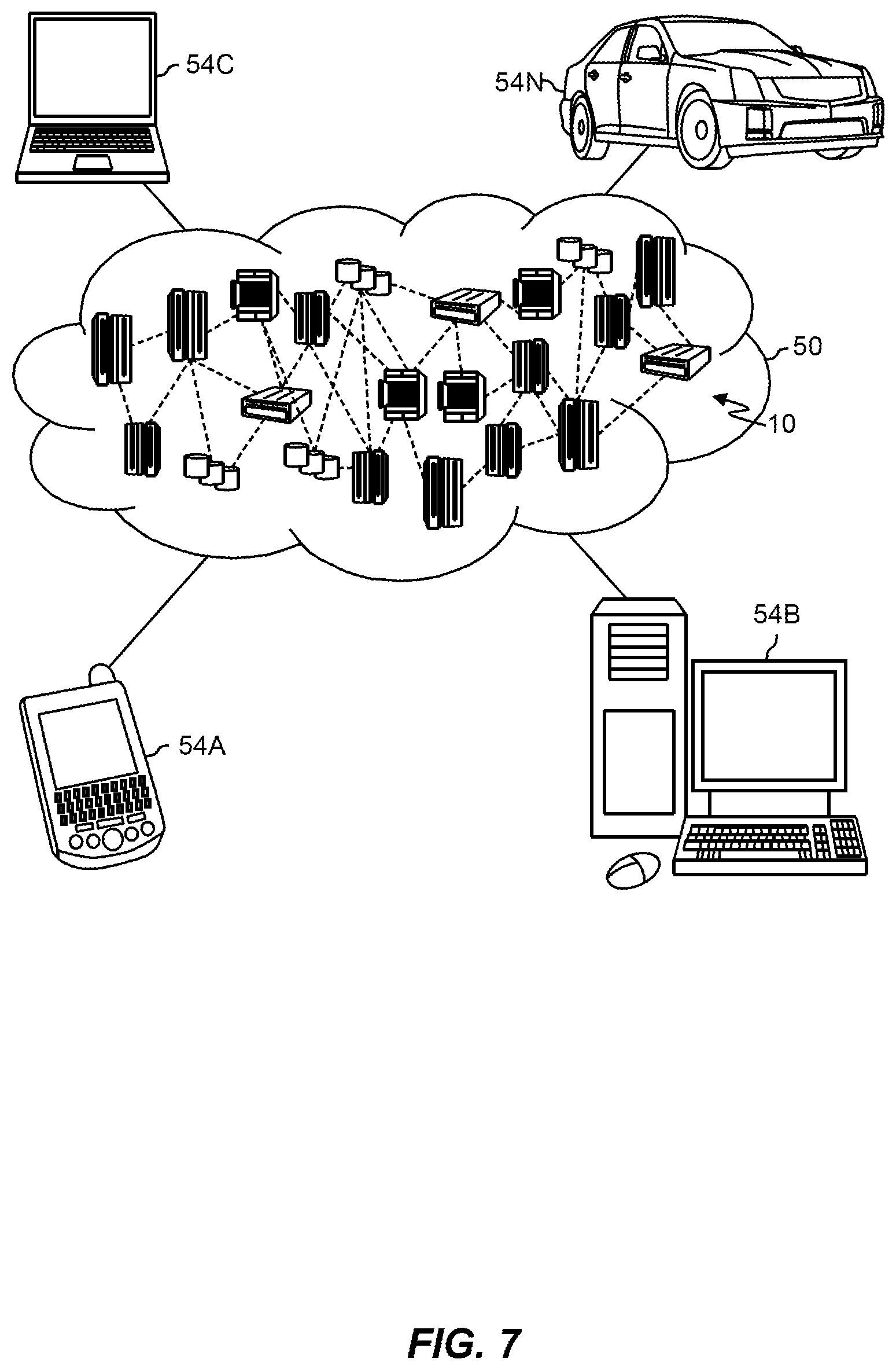 Patent US12321729 Figure 8 – Identifying involvement of application services in a distributed application