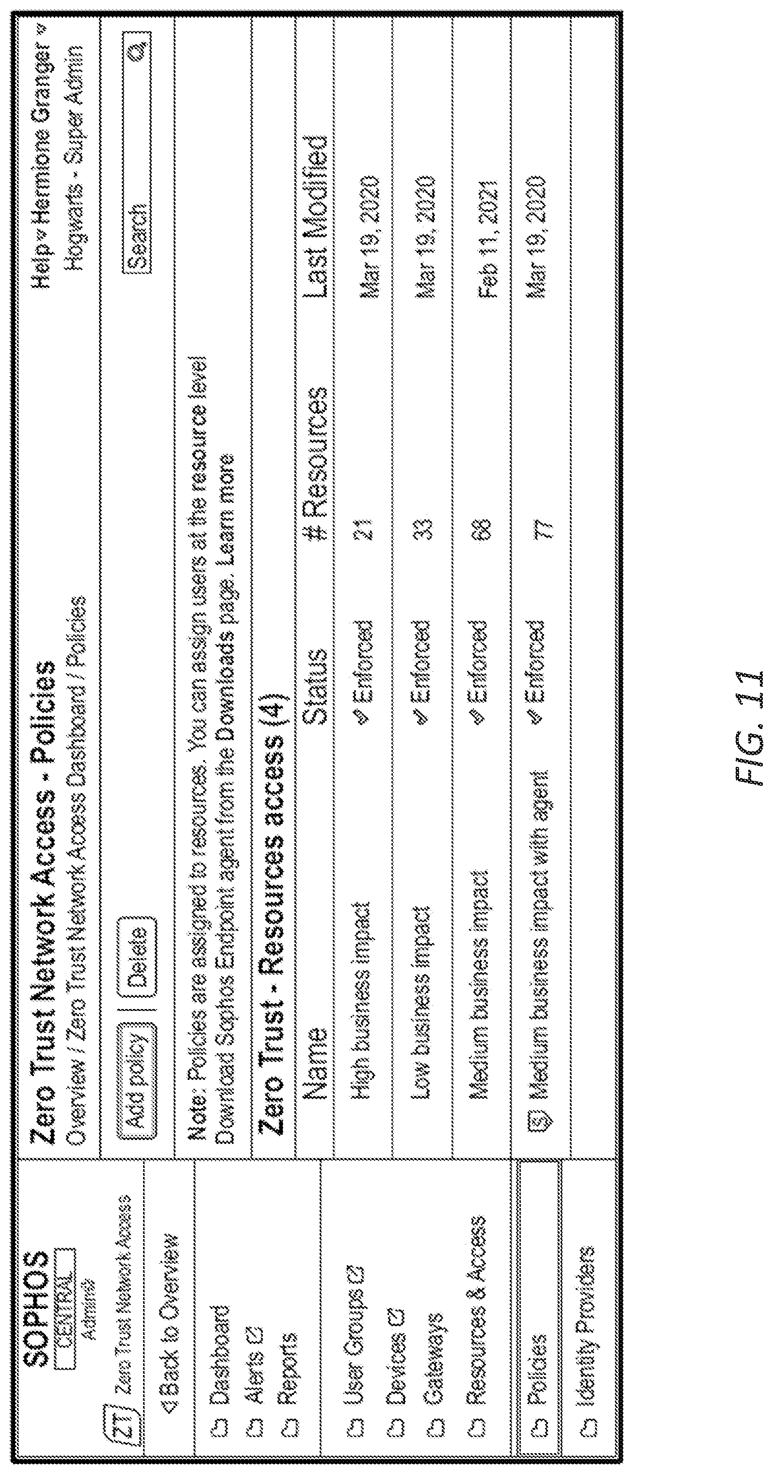 Patent US12321771 Figure 11 – Software rollback of cluster of network devices