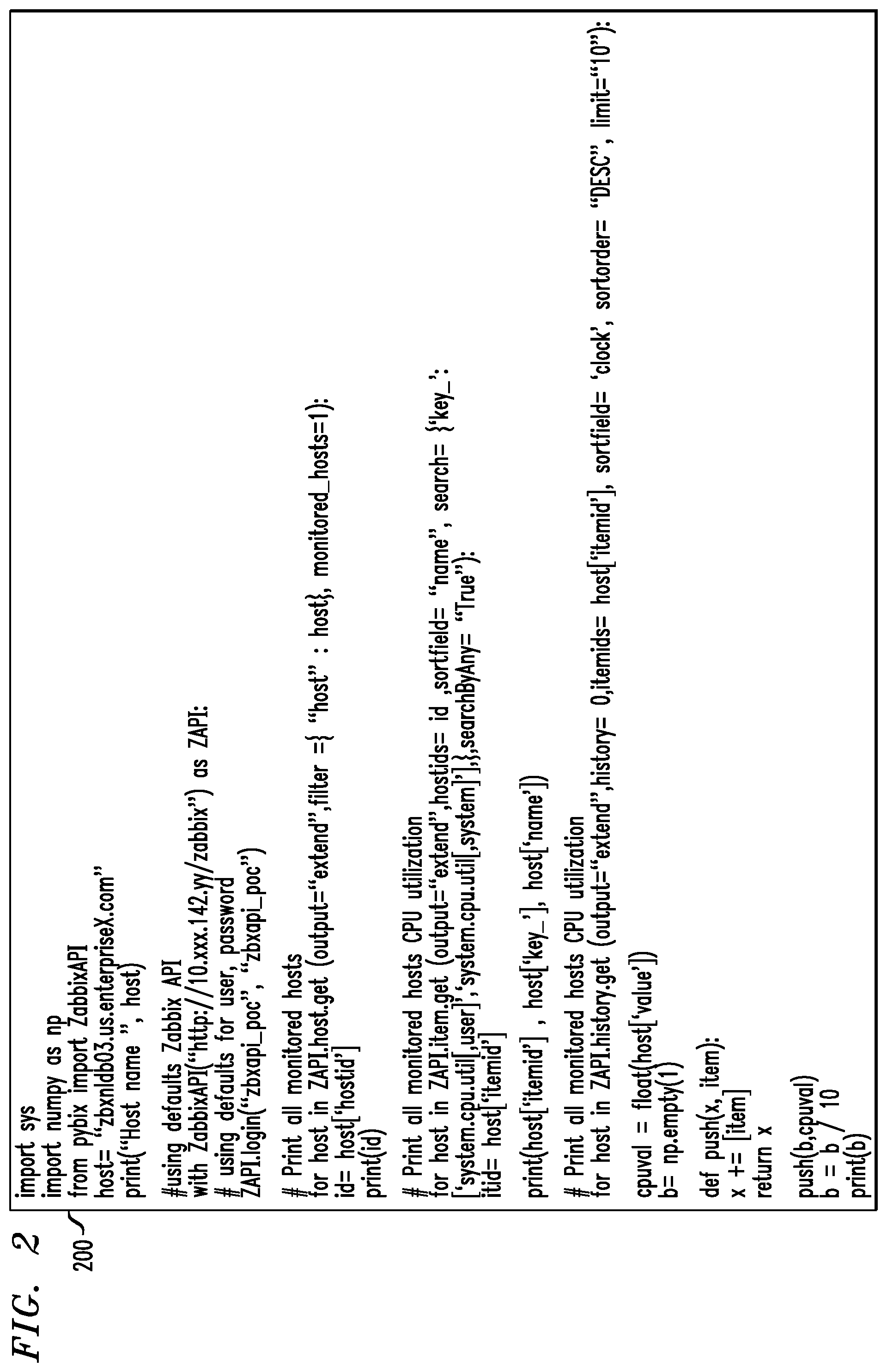 Patent US12321787 Figure 2 – Server classification using machine learning techniques