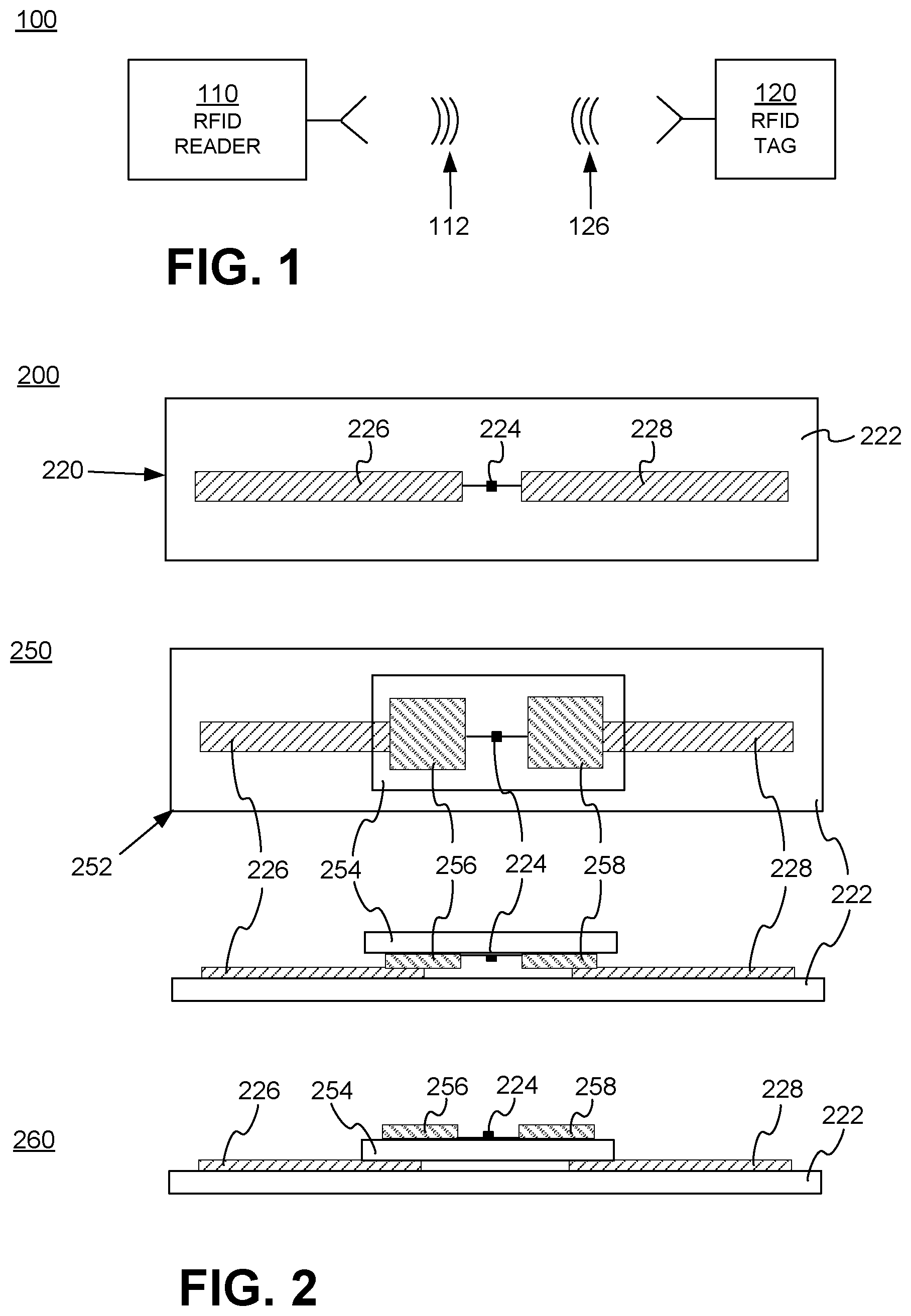 Patent US12321798 Figure 1 – RFID tag clock frequency reduction during tuning
