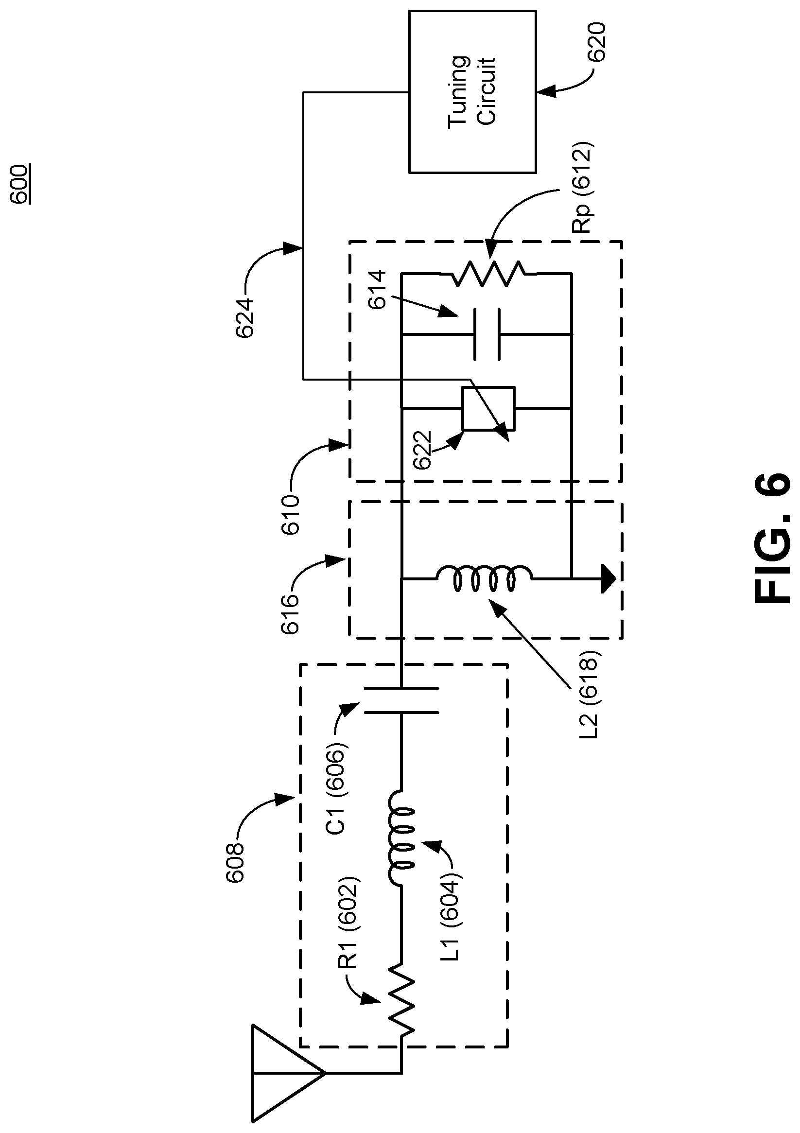 Patent US12321798 Figure 4 – RFID tag clock frequency reduction during tuning