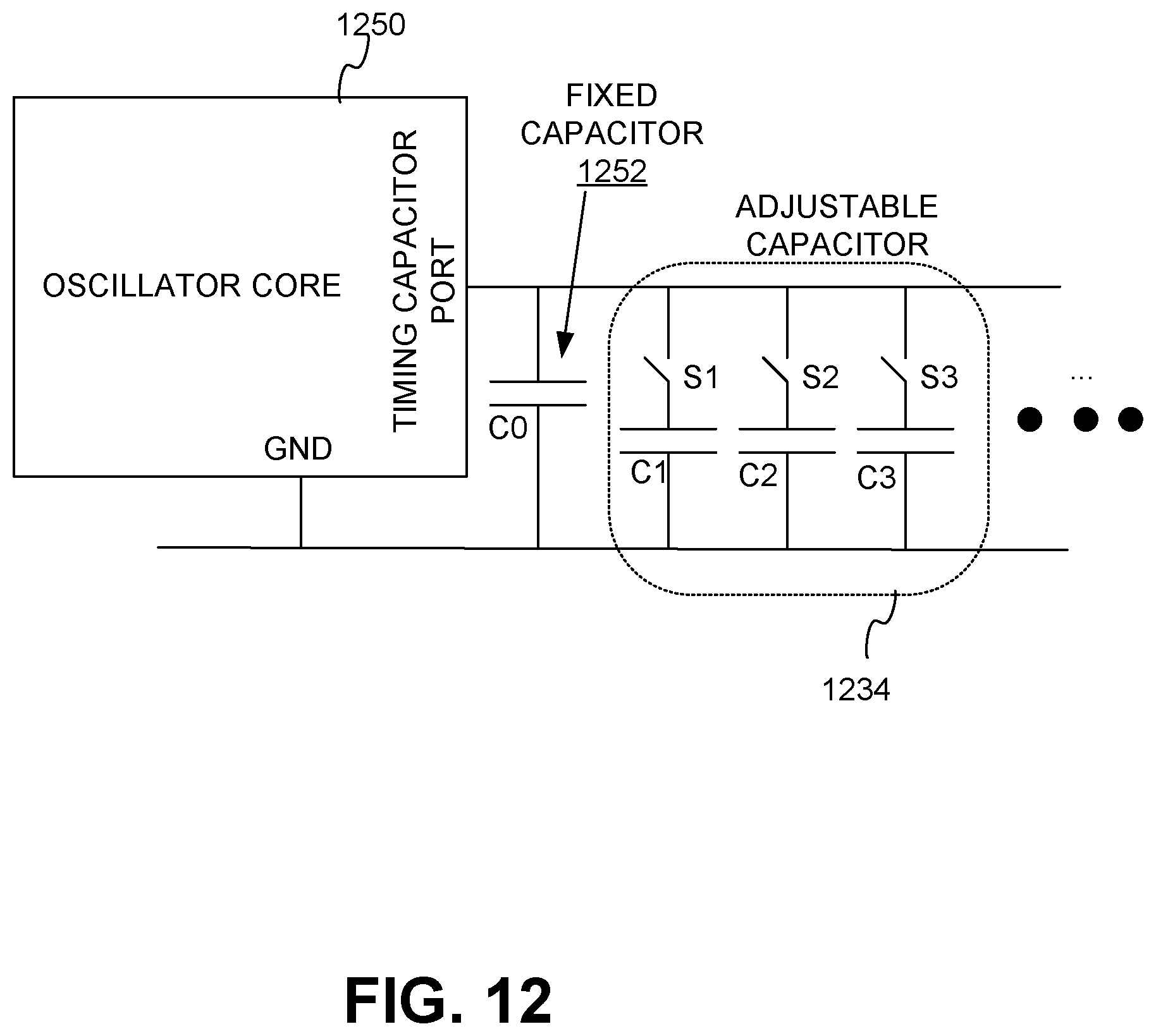 Patent US12321798 Figure 10 – RFID tag clock frequency reduction during tuning