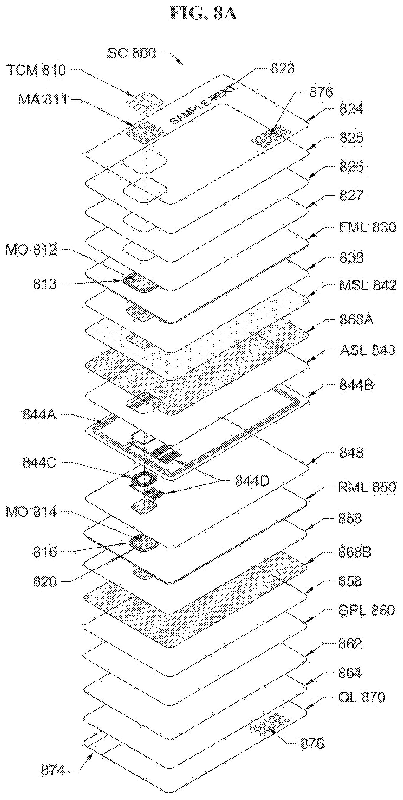 Patent US12321801 Figure 10 – Encapsulating a metal inlay with thermosetting resin and method for making a metal transaction card