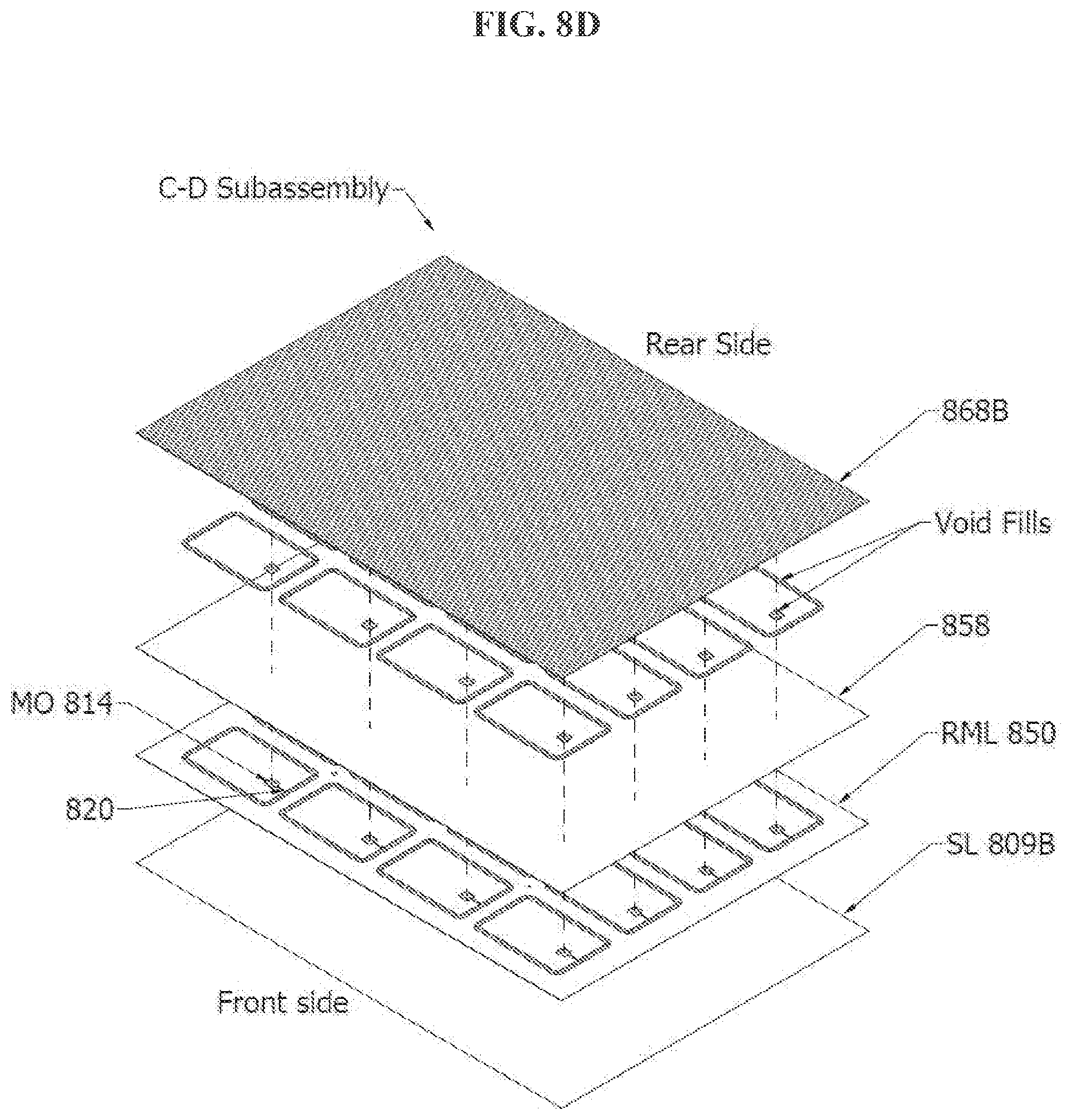 Patent US12321801 Figure 13 – Encapsulating a metal inlay with thermosetting resin and method for making a metal transaction card