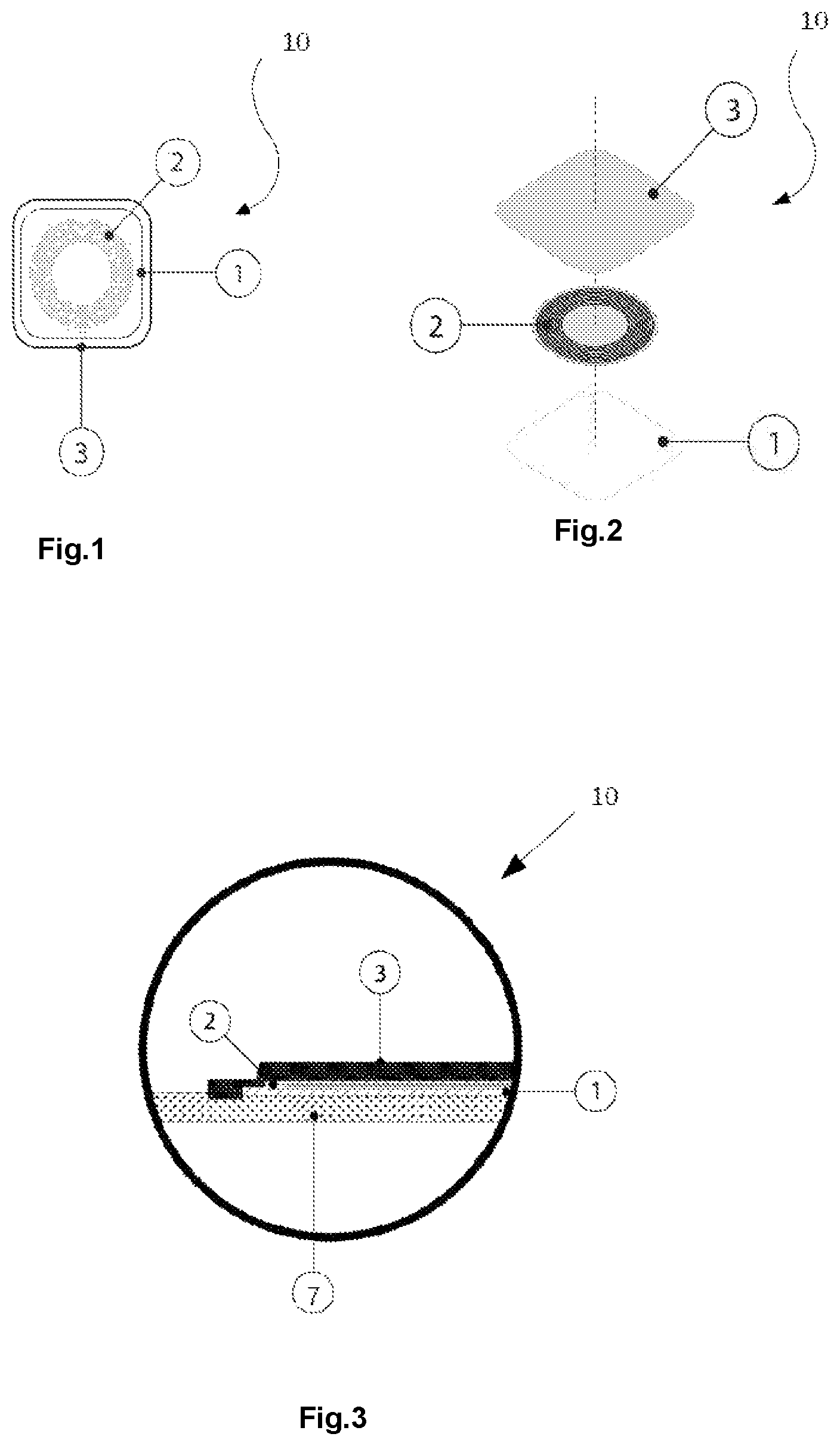 Patent US12321802 Figure 1 – Multilayer electronic device and method for the construction and fixing of the device
