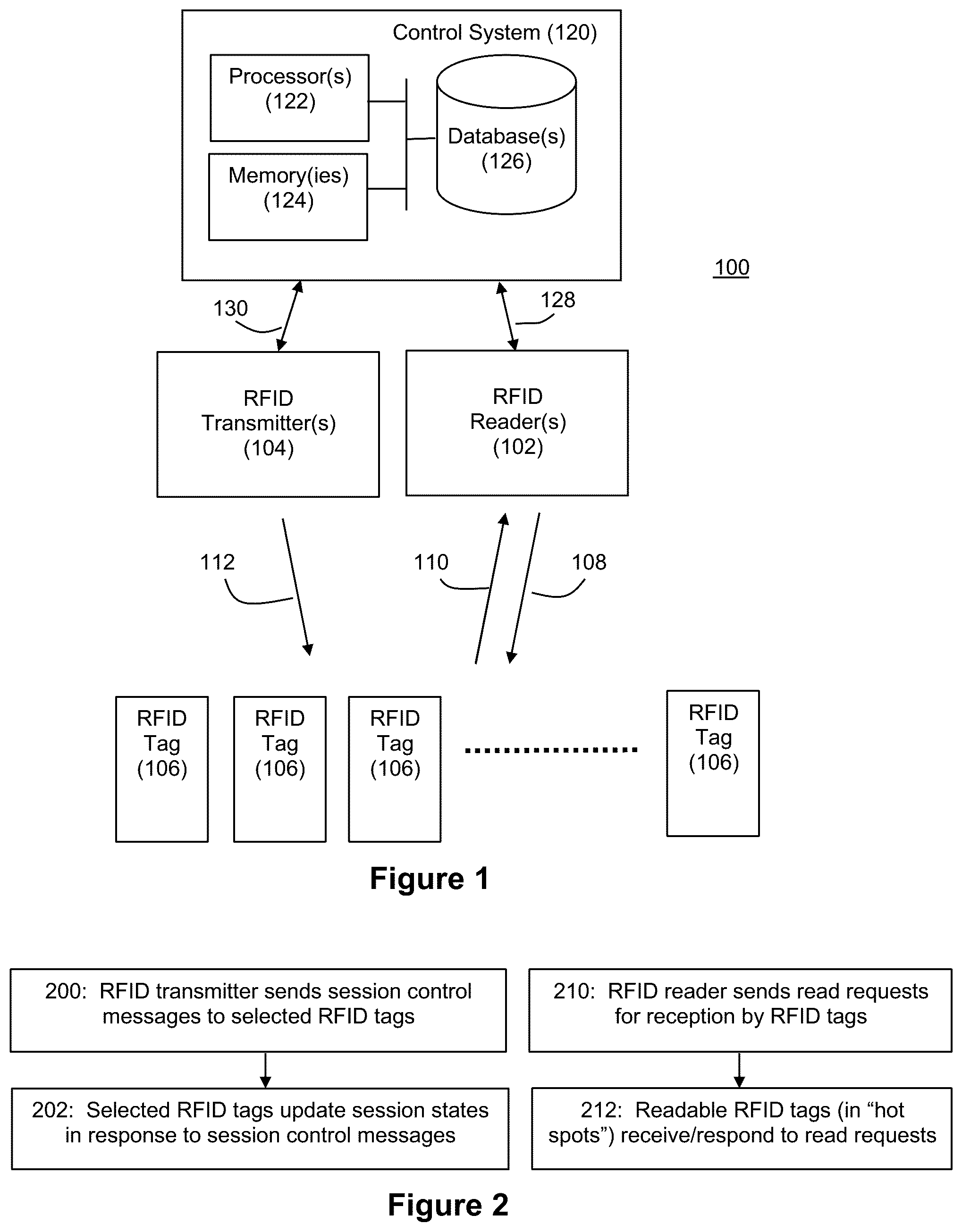 Patent US12321804 — Systems and methods for detecting and tracking missing RFID tags — Figure 1
