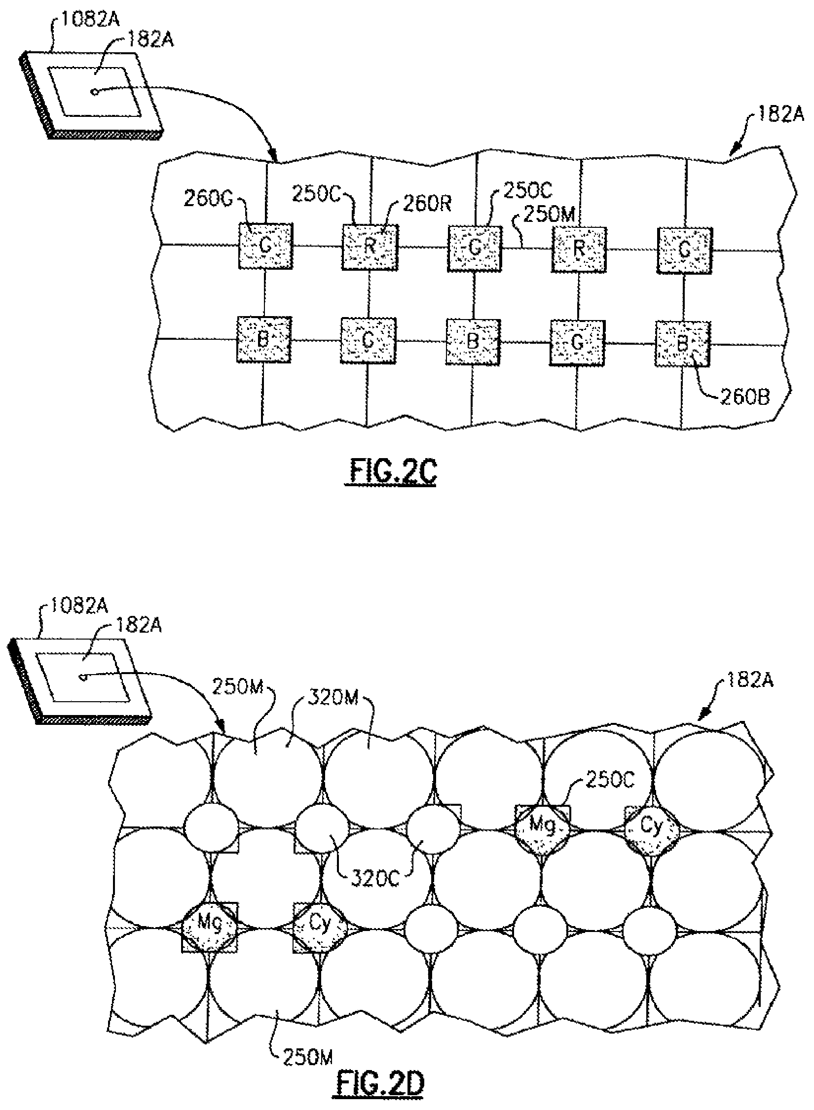 Patent US12321813 Figure 4 – Apparatus having hybrid monochrome and color image sensor array