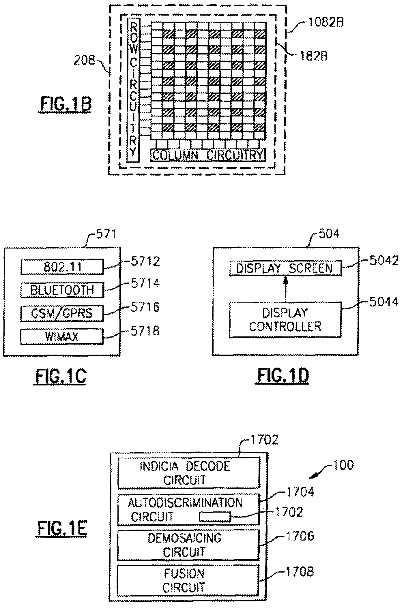 Patent US12321814 Figure 2 – Apparatus having hybrid monochrome and color image sensor array