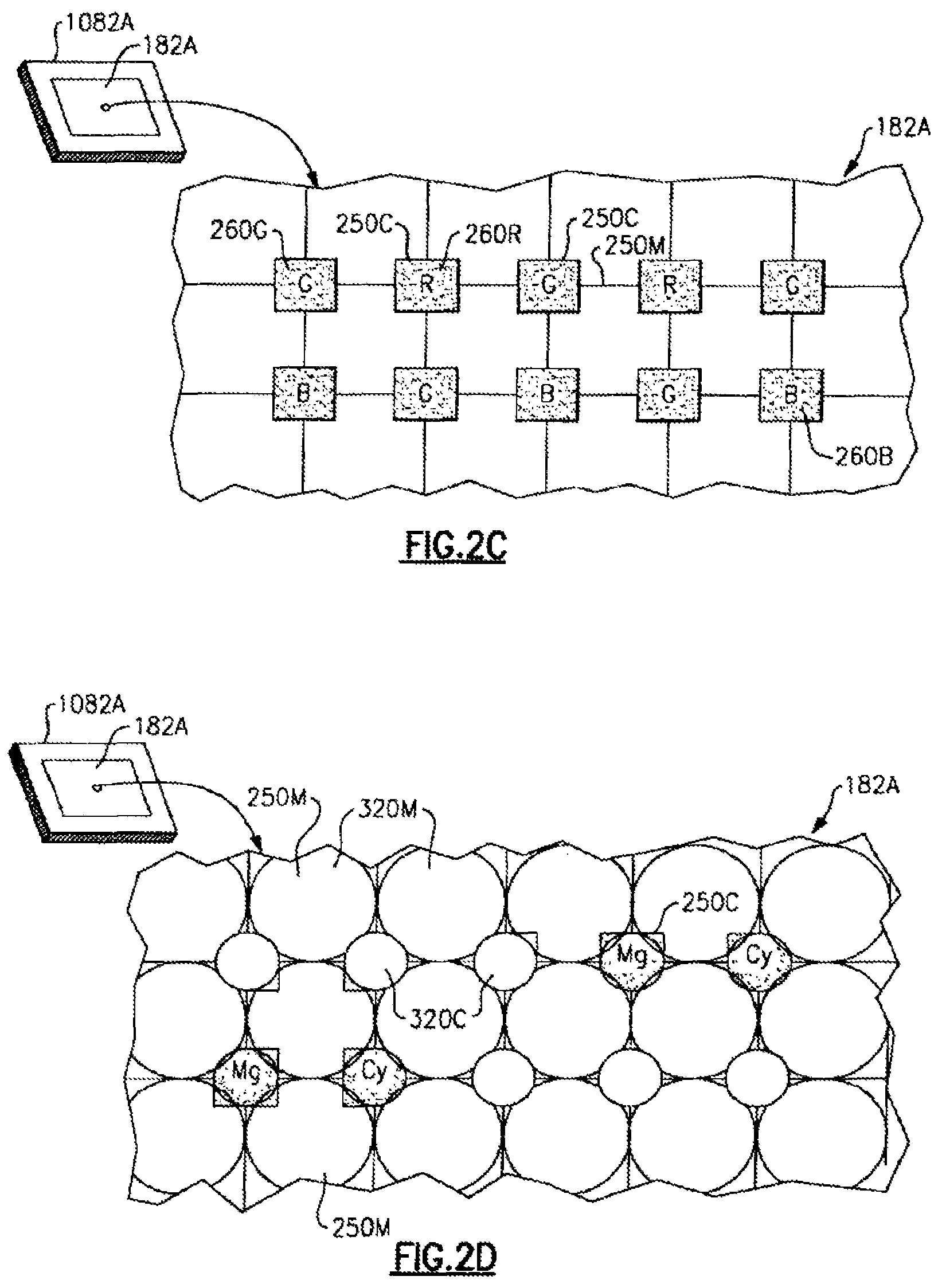 Patent US12321814 Figure 4 – Apparatus having hybrid monochrome and color image sensor array