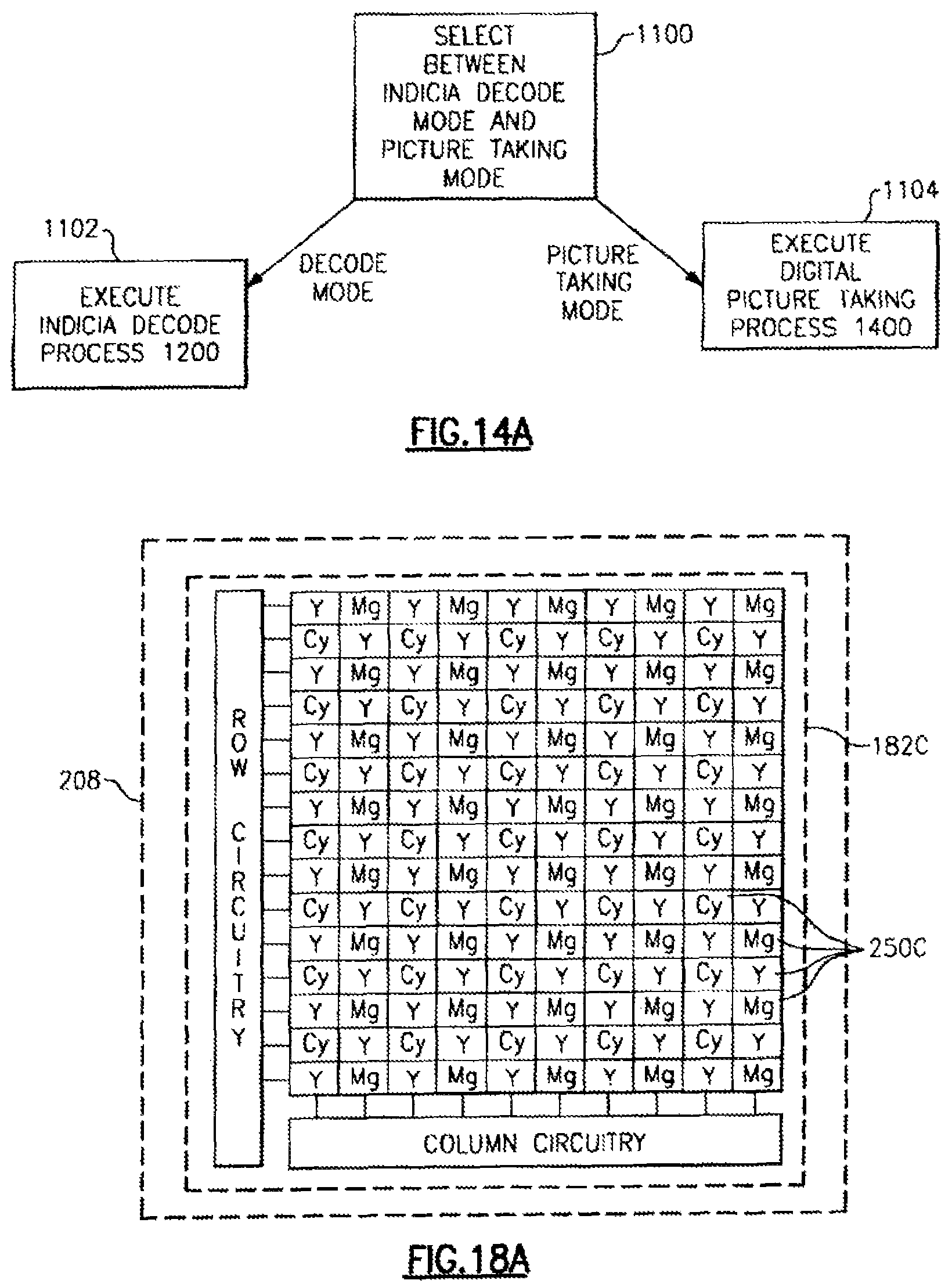 Patent US12321814 Figure 20 – Apparatus having hybrid monochrome and color image sensor array