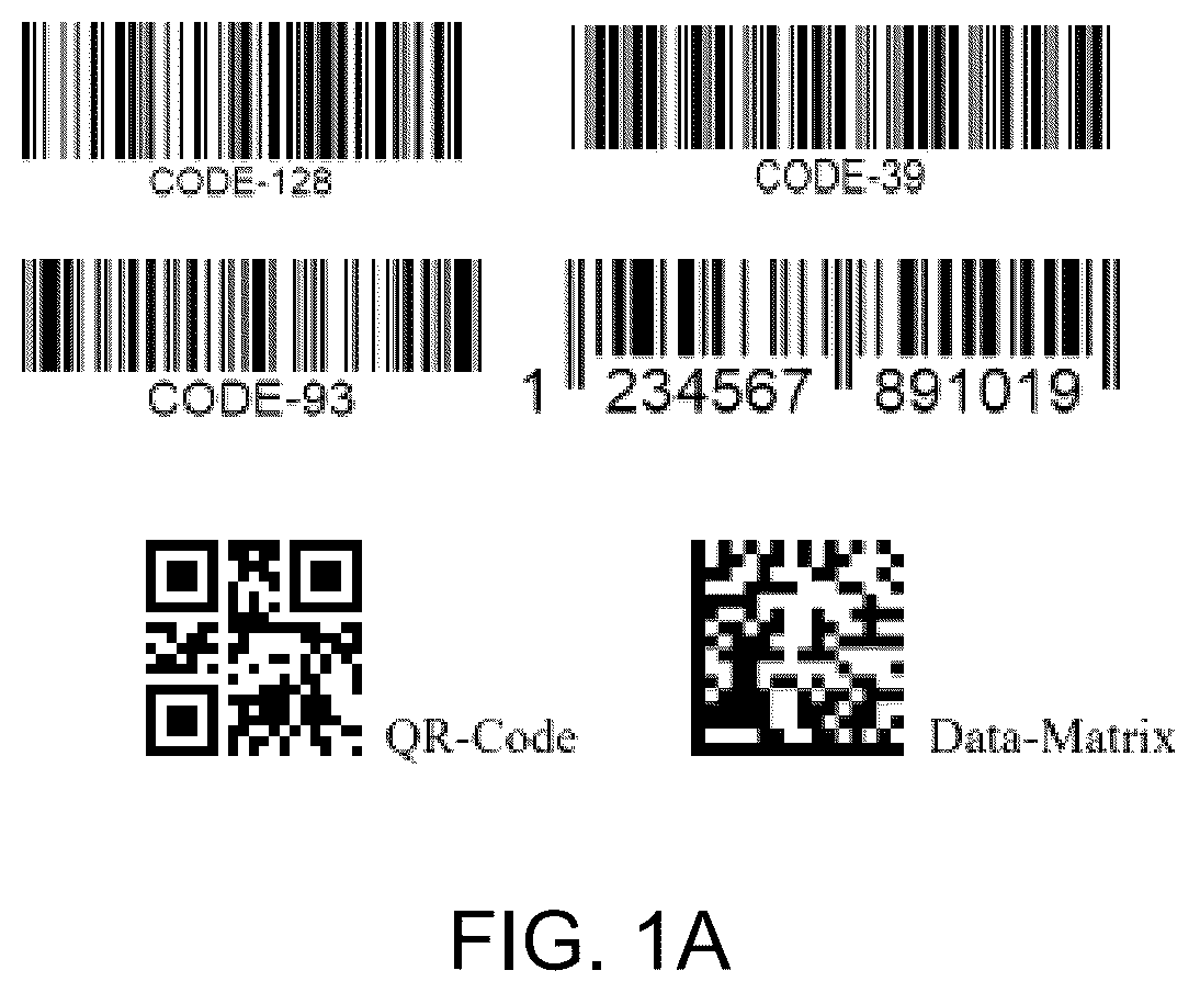 Patent US12321818 Figure 1 – Method and apparatus for decoding optical codes of different orientations