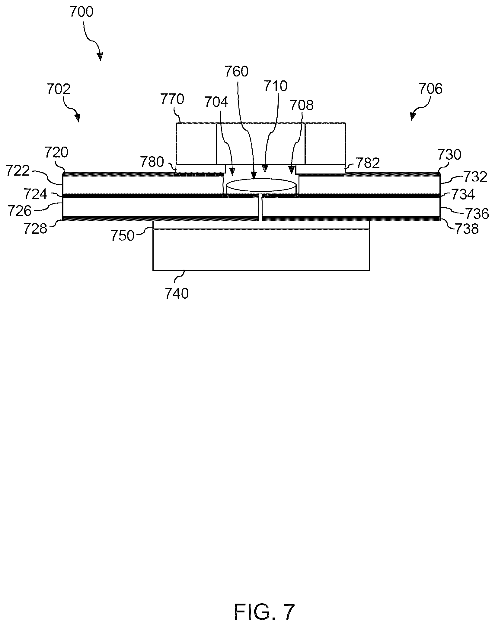Patent US12321822 Figure 7 – Quantum computing system having flex circuit boards for improved signal transmissions
