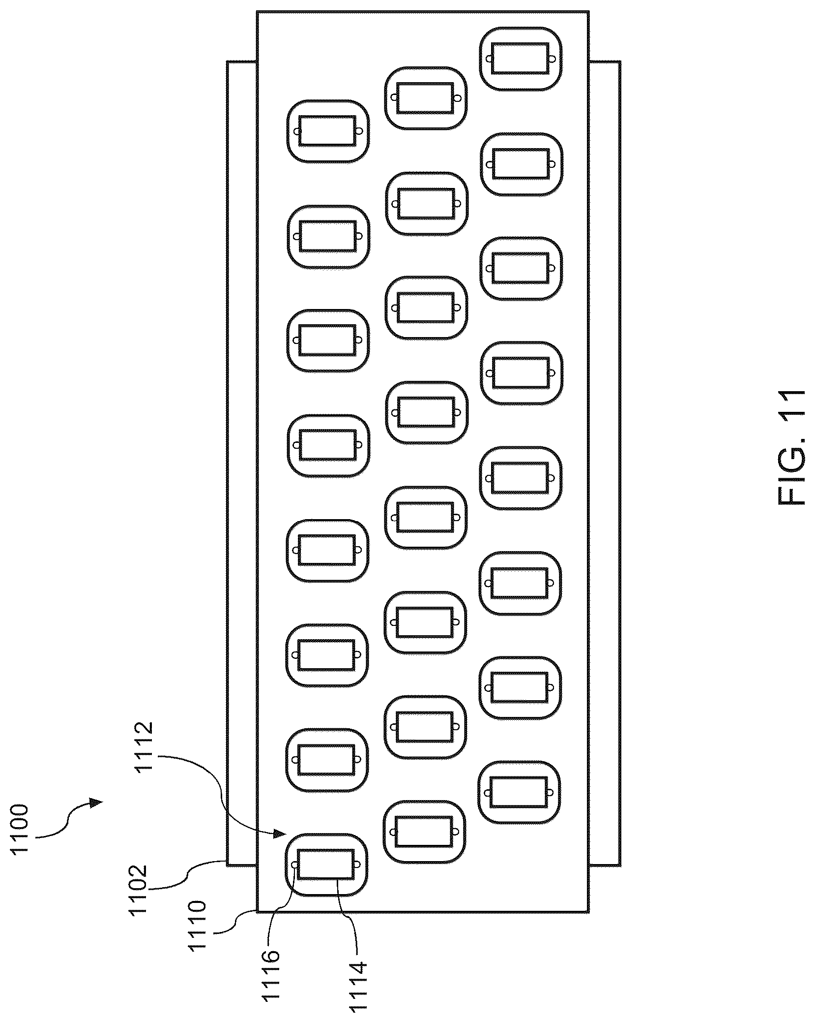 Patent US12321822 Figure 11 – Quantum computing system having flex circuit boards for improved signal transmissions