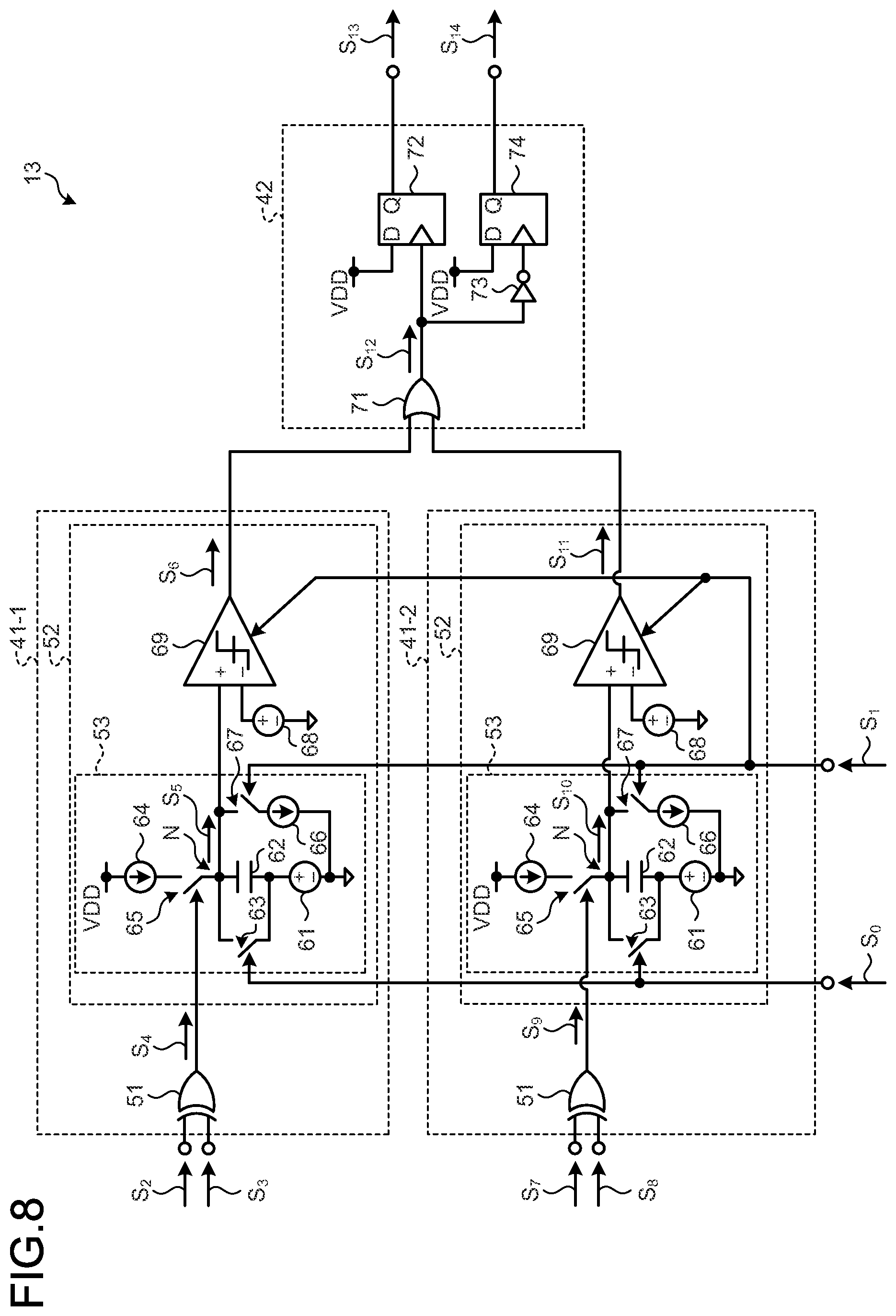 Patent US12321848 Figure 6 – Signal processing circuit, signal processing device, and signal processing method using logic circuit