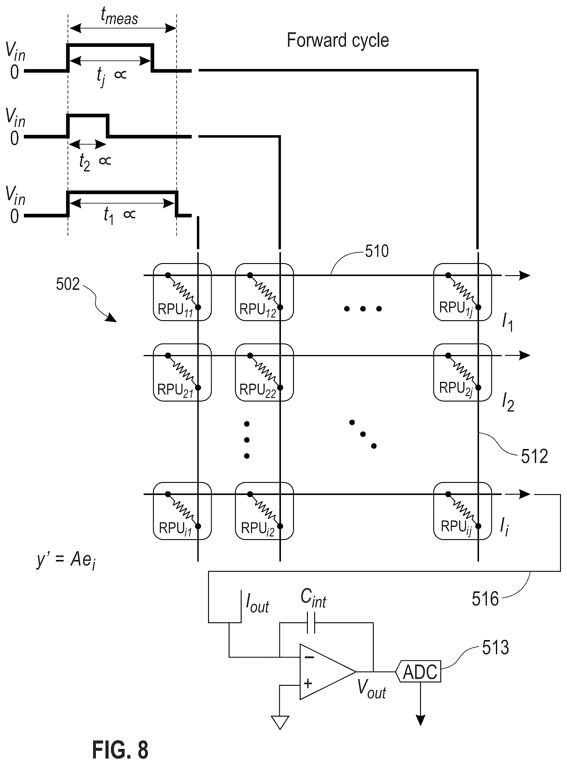 Patent US12321852 Figure 8 – Filtering hidden matrix training DNN