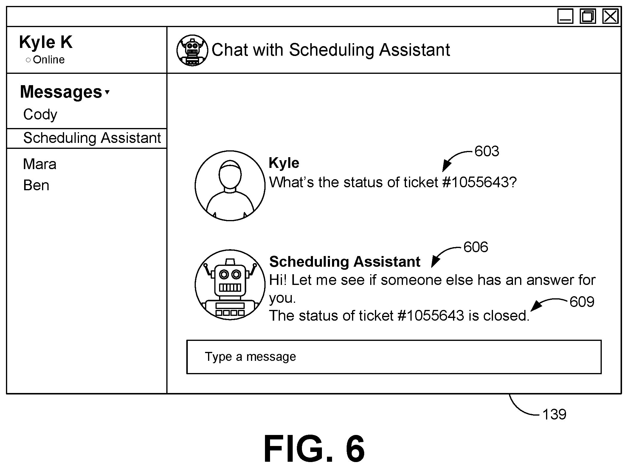 Patent US12321868 Figure 6 – Fulfilling requests through a registry of virtual agents