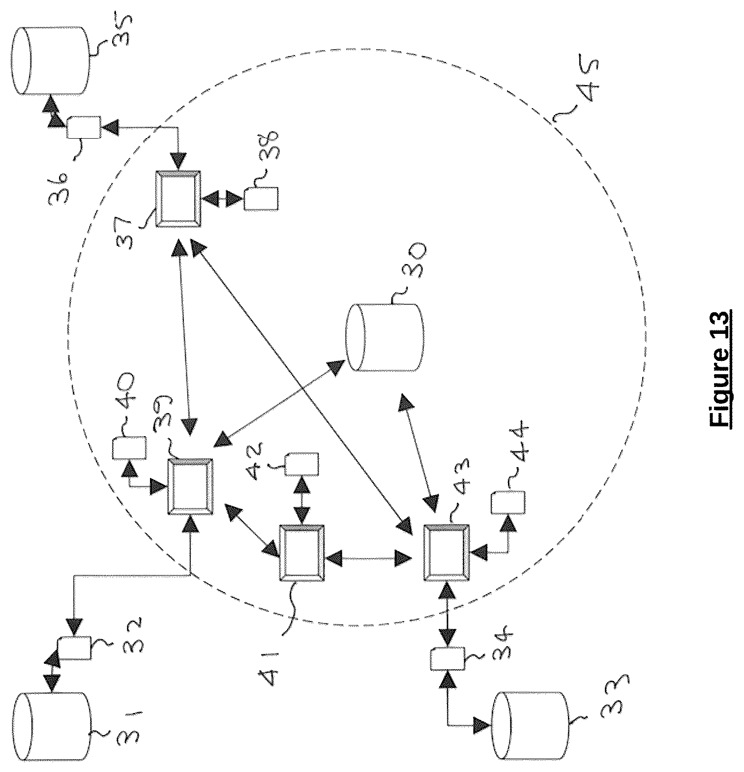 Patent US12321874 Figure 13 – System of standardized API interpretation for inter application communication