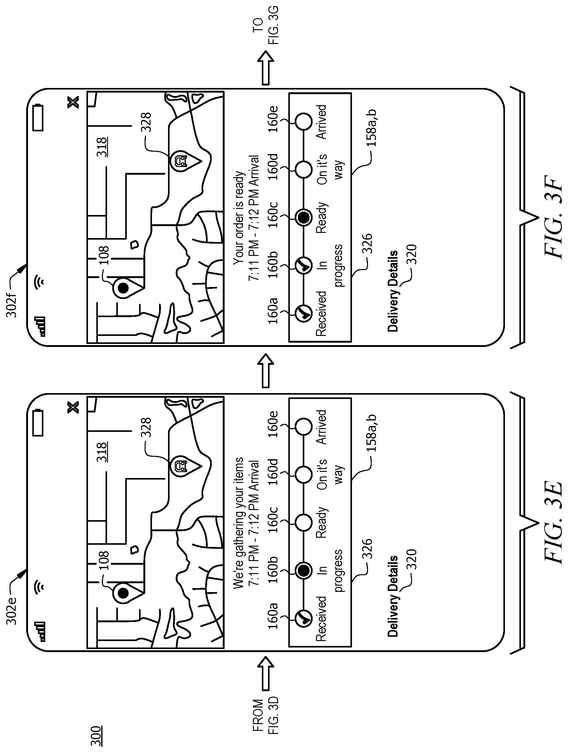Patent US12321883 Figure 6 – Autonomous delivery mechanism and a user device network communication