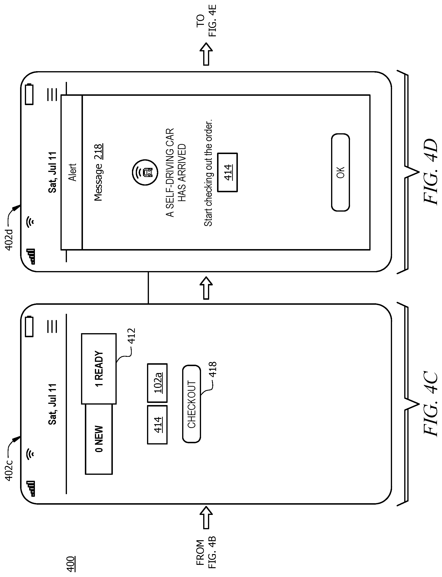 Patent US12321883 Figure 9 – Autonomous delivery mechanism and a user device network communication