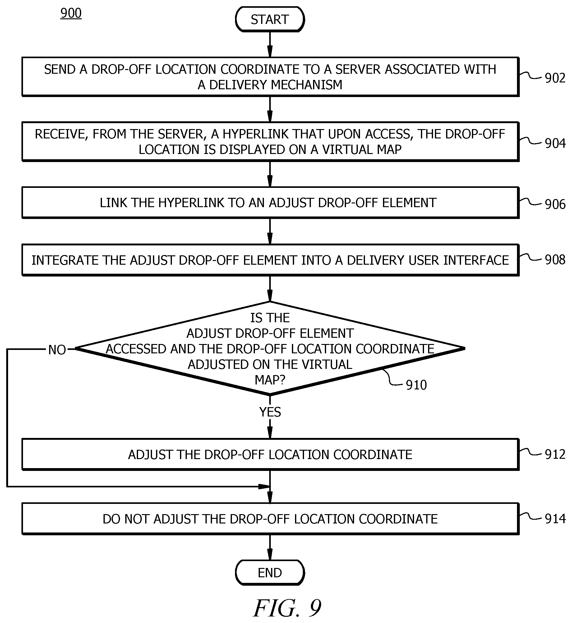 Patent US12321883 Figure 15 – Autonomous delivery mechanism and a user device network communication