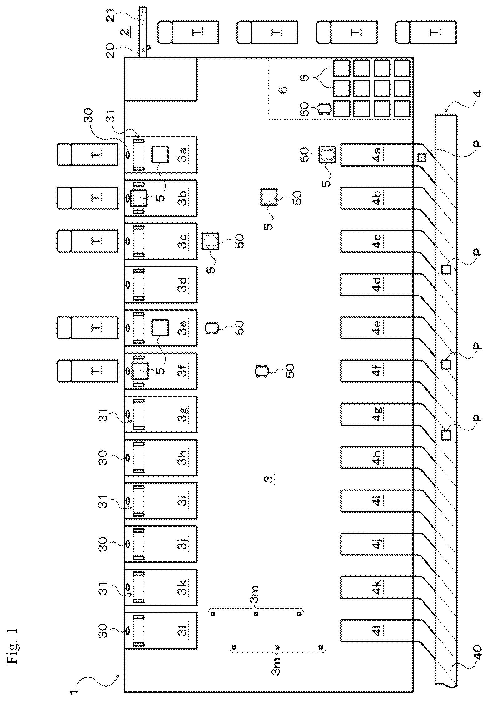 Patent US12321885 Figure 1 – Physical distribution management system and physical distribution management method