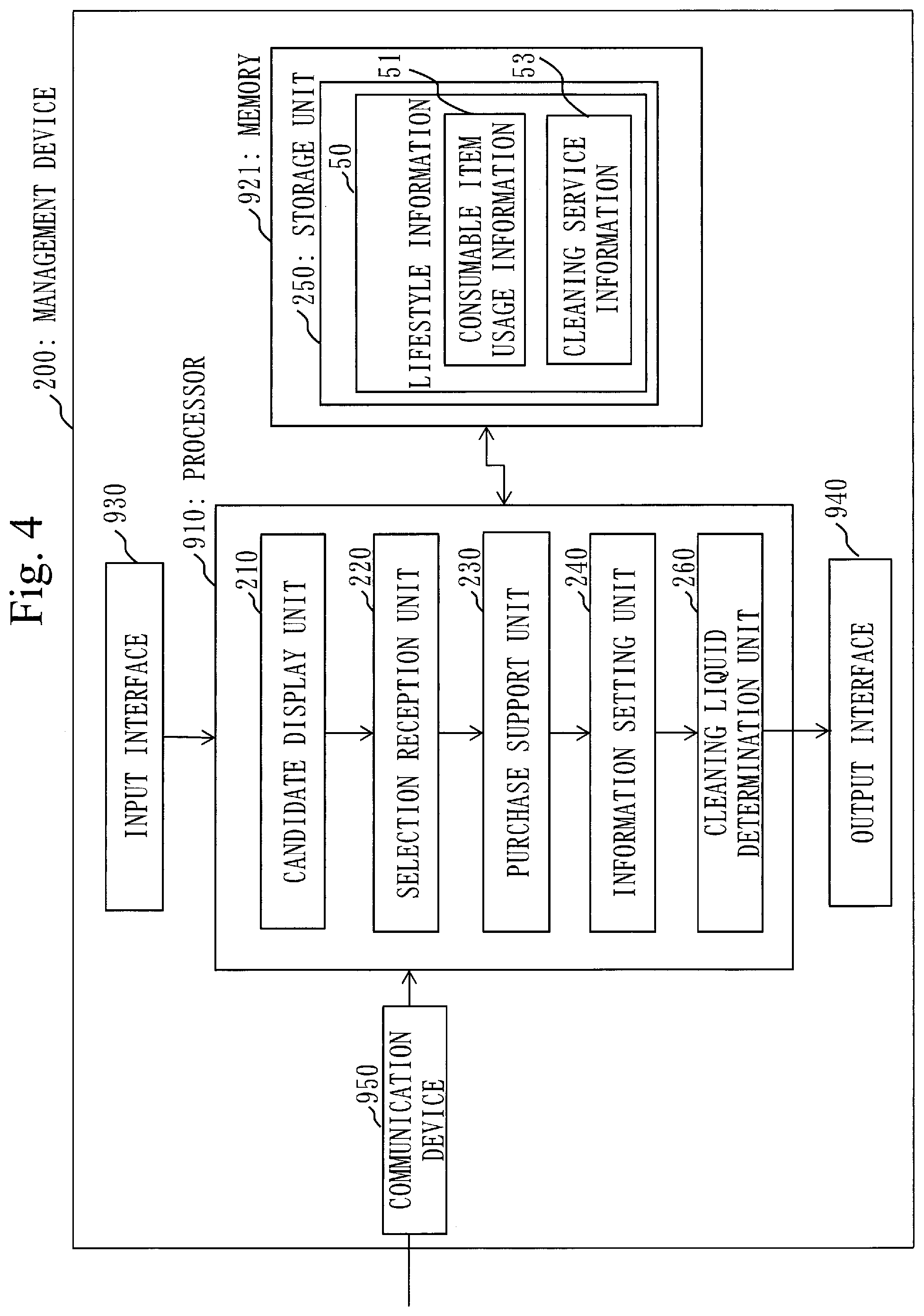 Patent US12321900 Figure 4 – Maintenance management system, maintenance management method, and computer readable medium