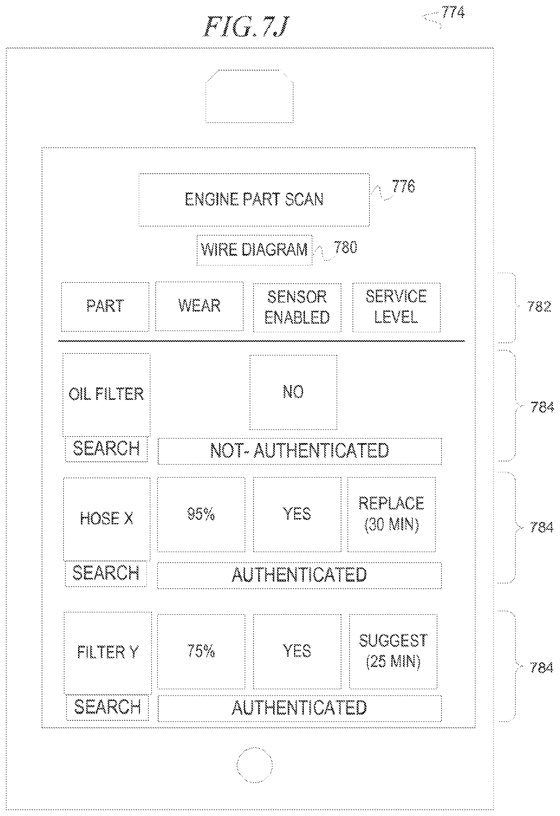 Patent US12321904 Figure 14 – Systems and methods to utilize an electronic garage shelf