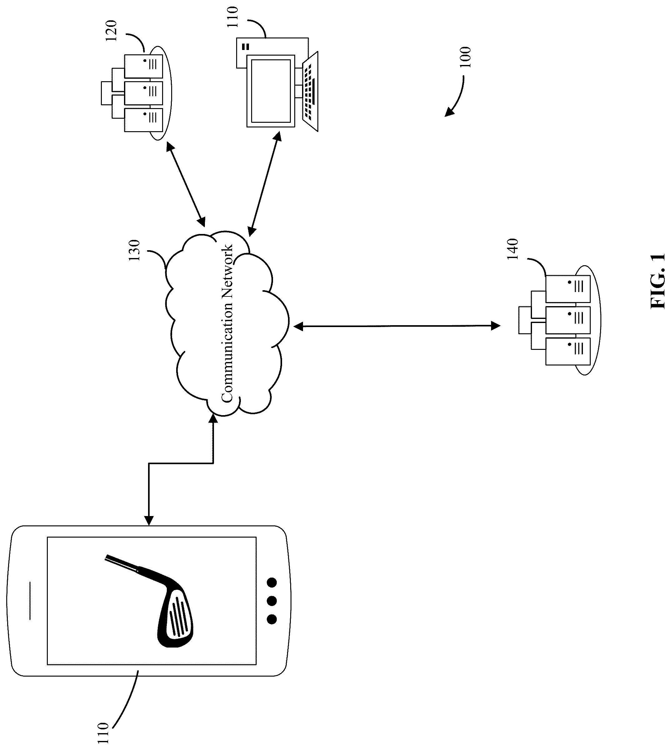 Patent US12321913 — Golf systems and methods using digital assets — Figure 1