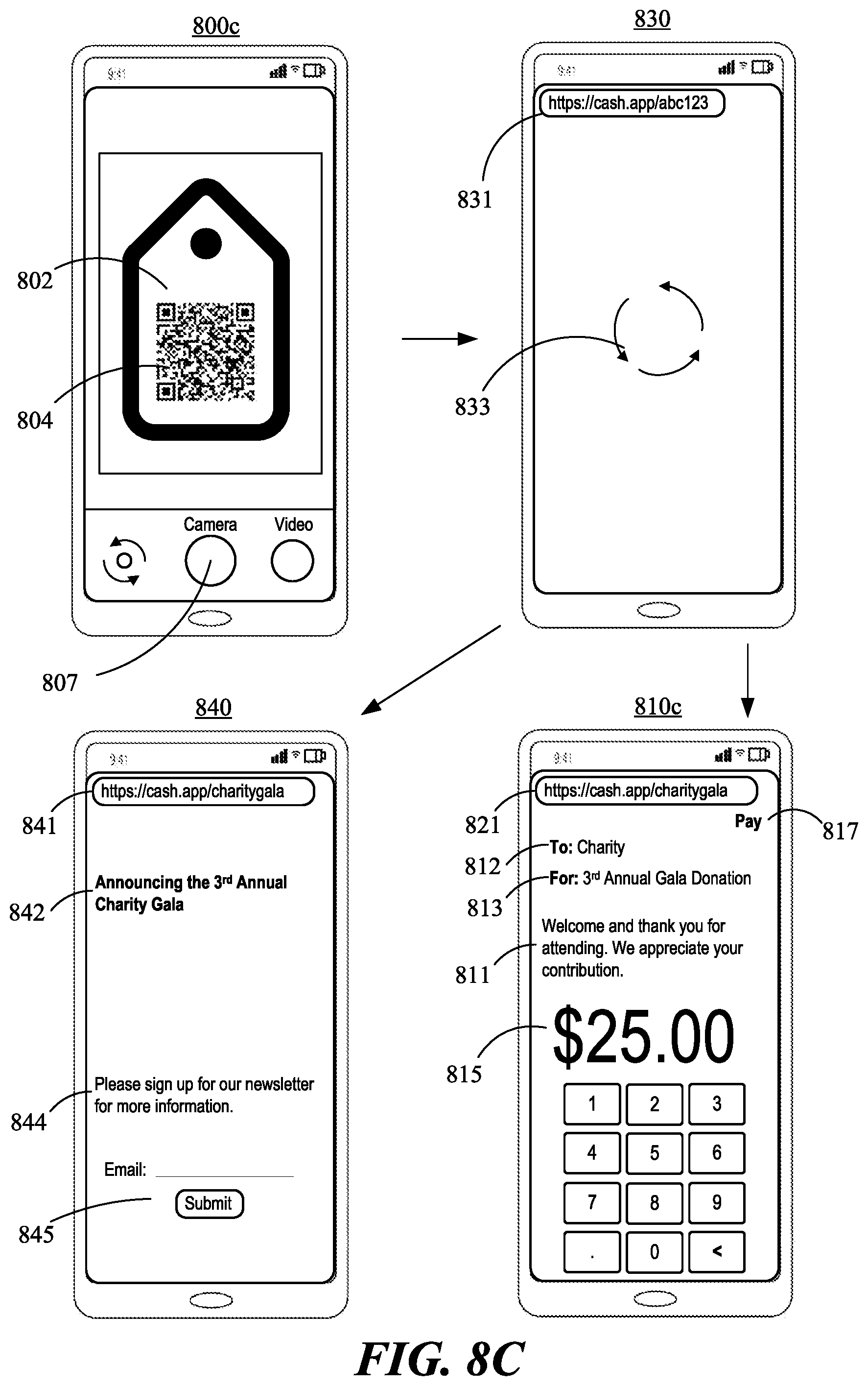 Patent US12321919 Figure 12 – Context-based actions from matrix codes
