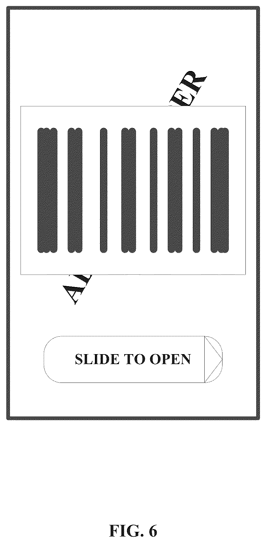 Patent US12321934 Figure 6 – System, method, and article of manufacture to non-intrusively authenticate a primary user of a mobile device based on presence of another electronic device associated with the primary user and displaying a scanning code over a lock screen wallpaper of the mobile device