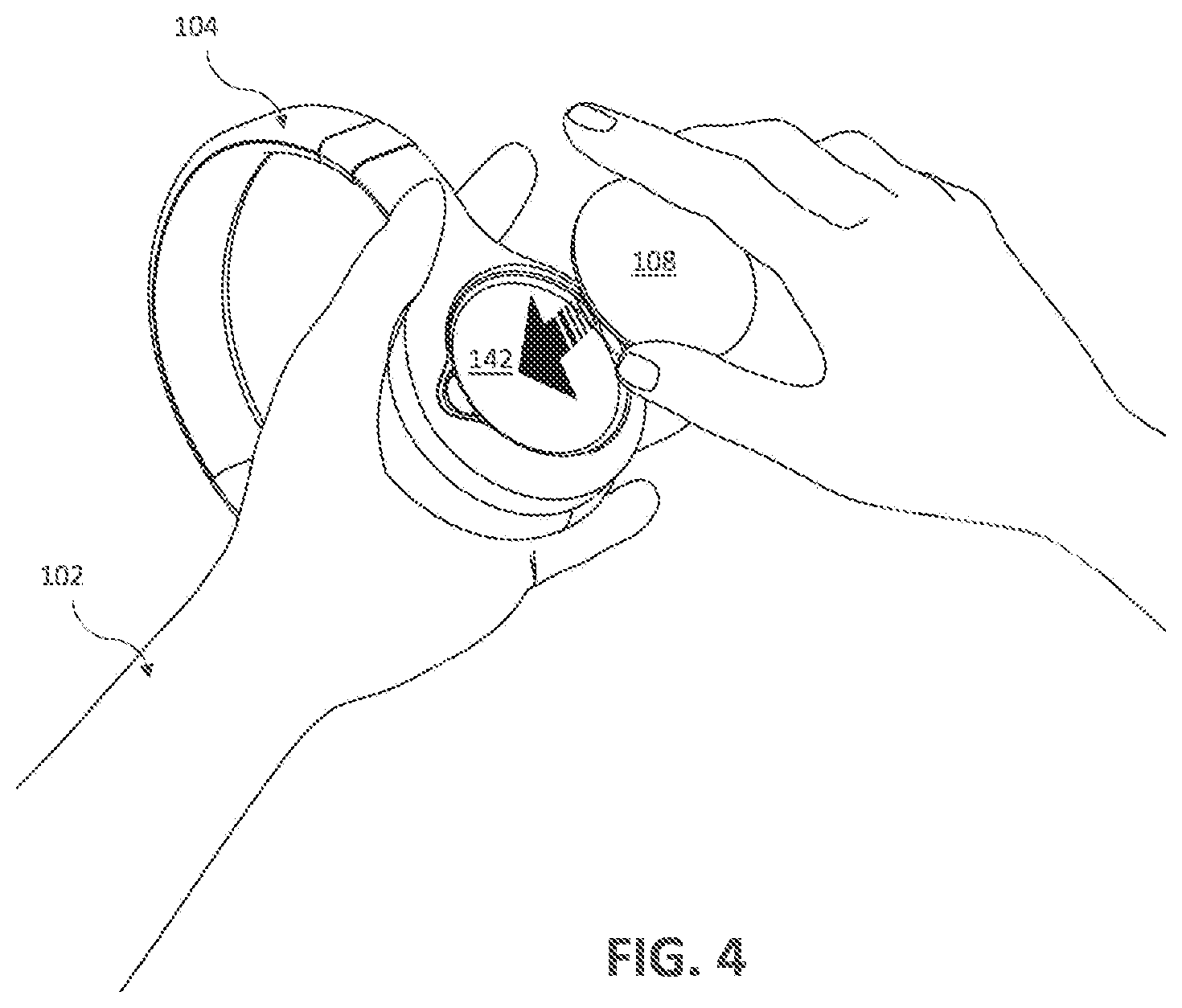 Patent US12321937 Figure 4 – System, method, and apparatus for downloading content directly into a wearable device