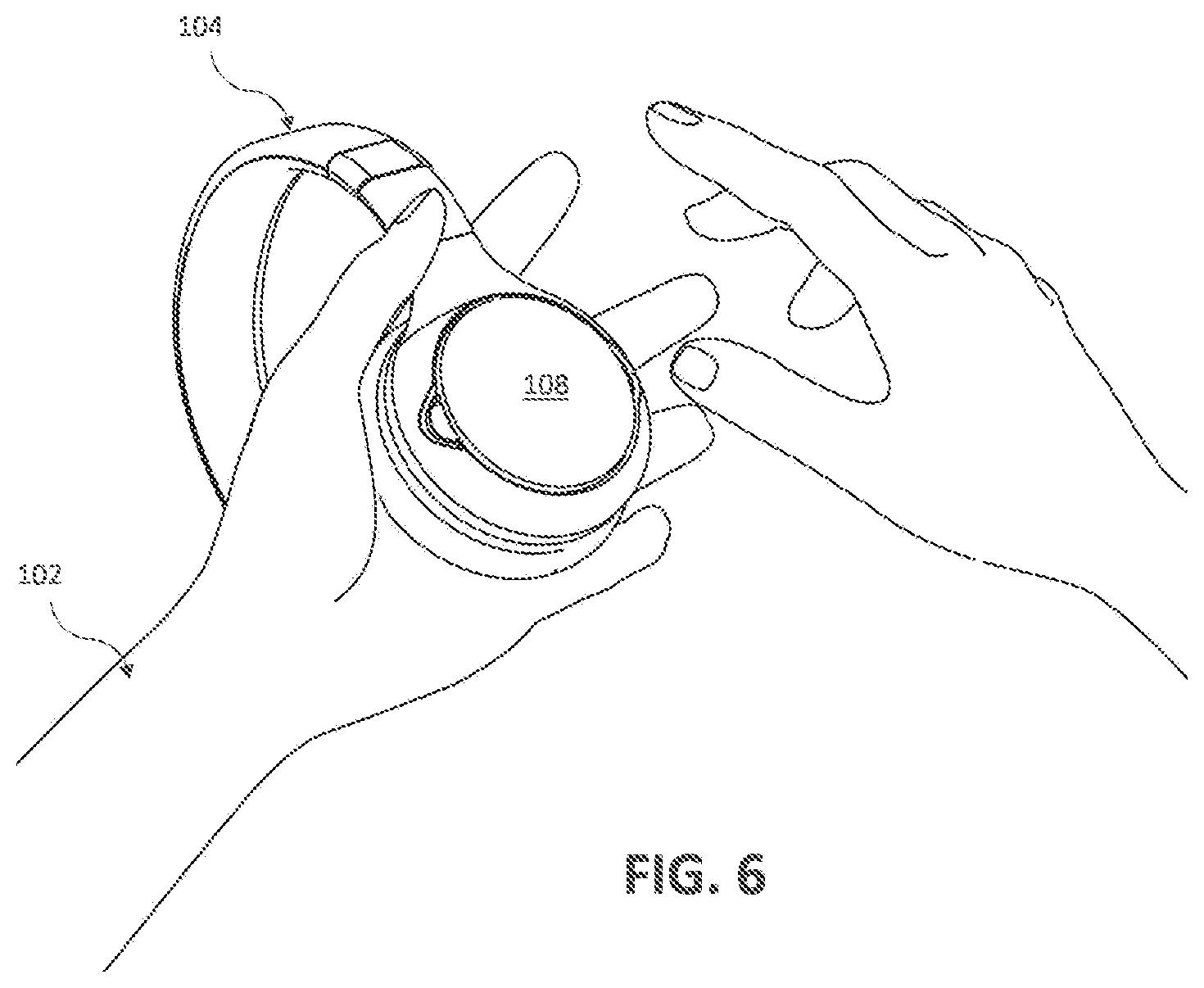 Patent US12321937 Figure 6 – System, method, and apparatus for downloading content directly into a wearable device