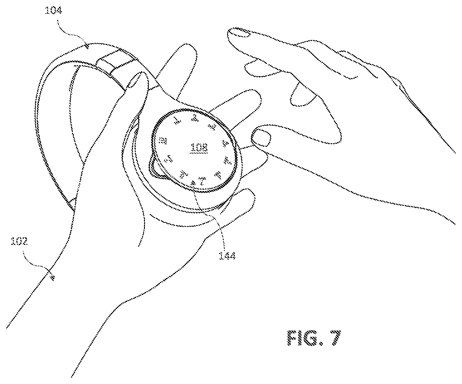 Patent US12321937 Figure 7 – System, method, and apparatus for downloading content directly into a wearable device