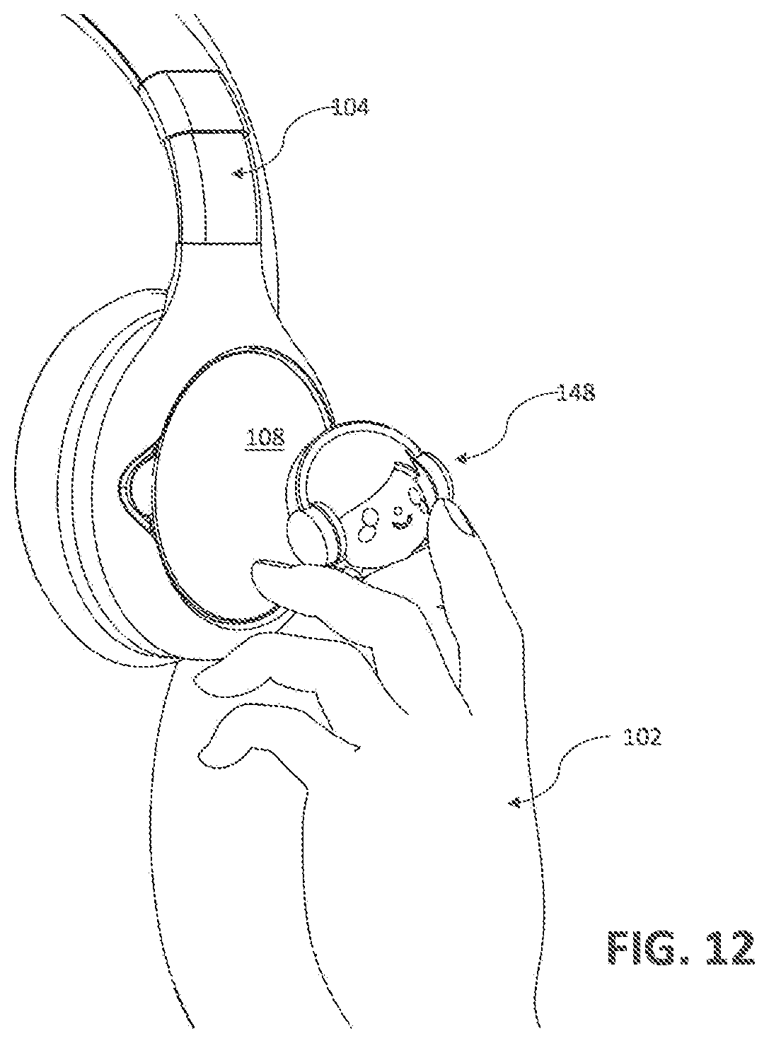 Patent US12321937 Figure 12 – System, method, and apparatus for downloading content directly into a wearable device