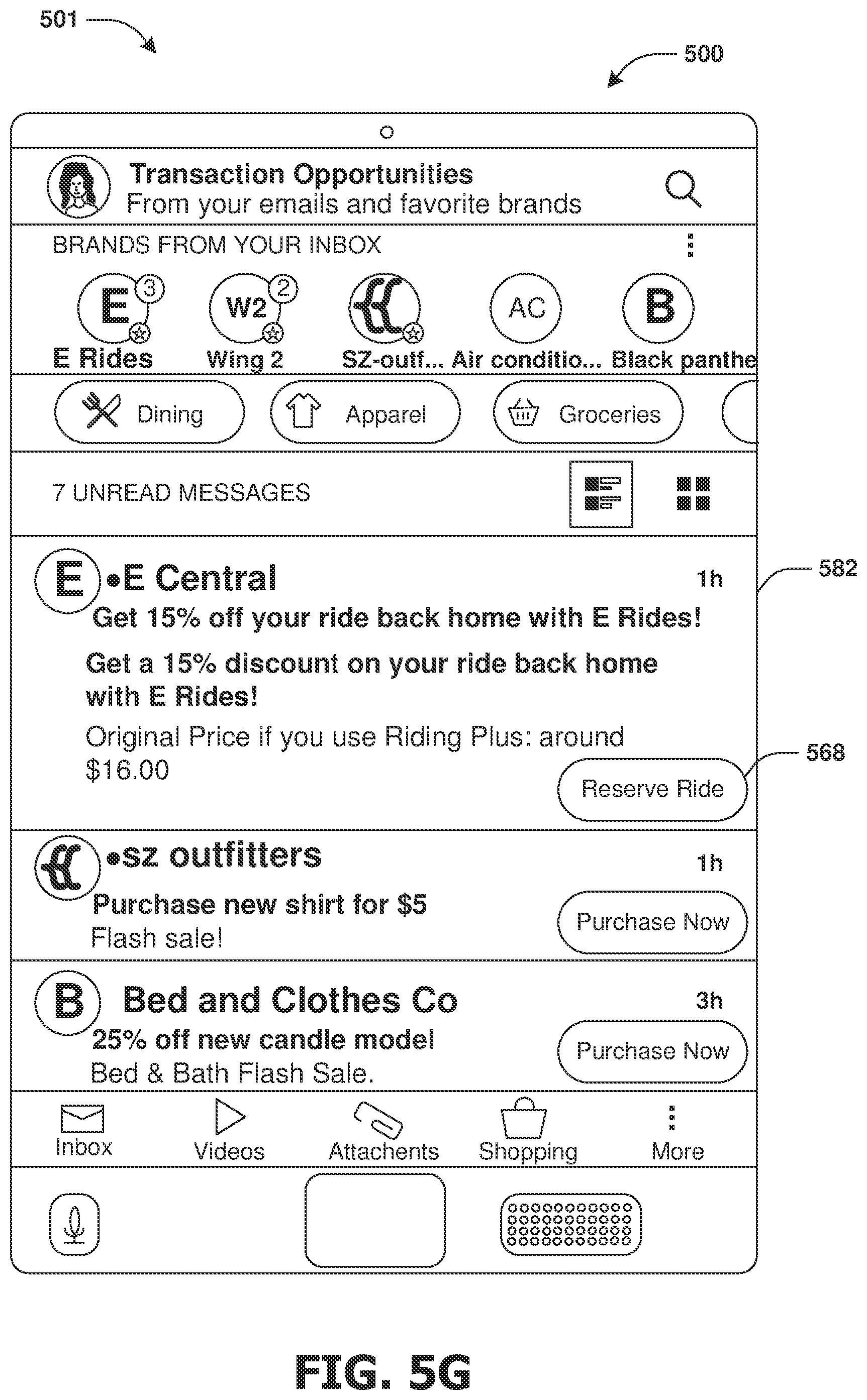 Patent US12321938 Figure 10 – System and method for generating and providing user-specific transaction interface