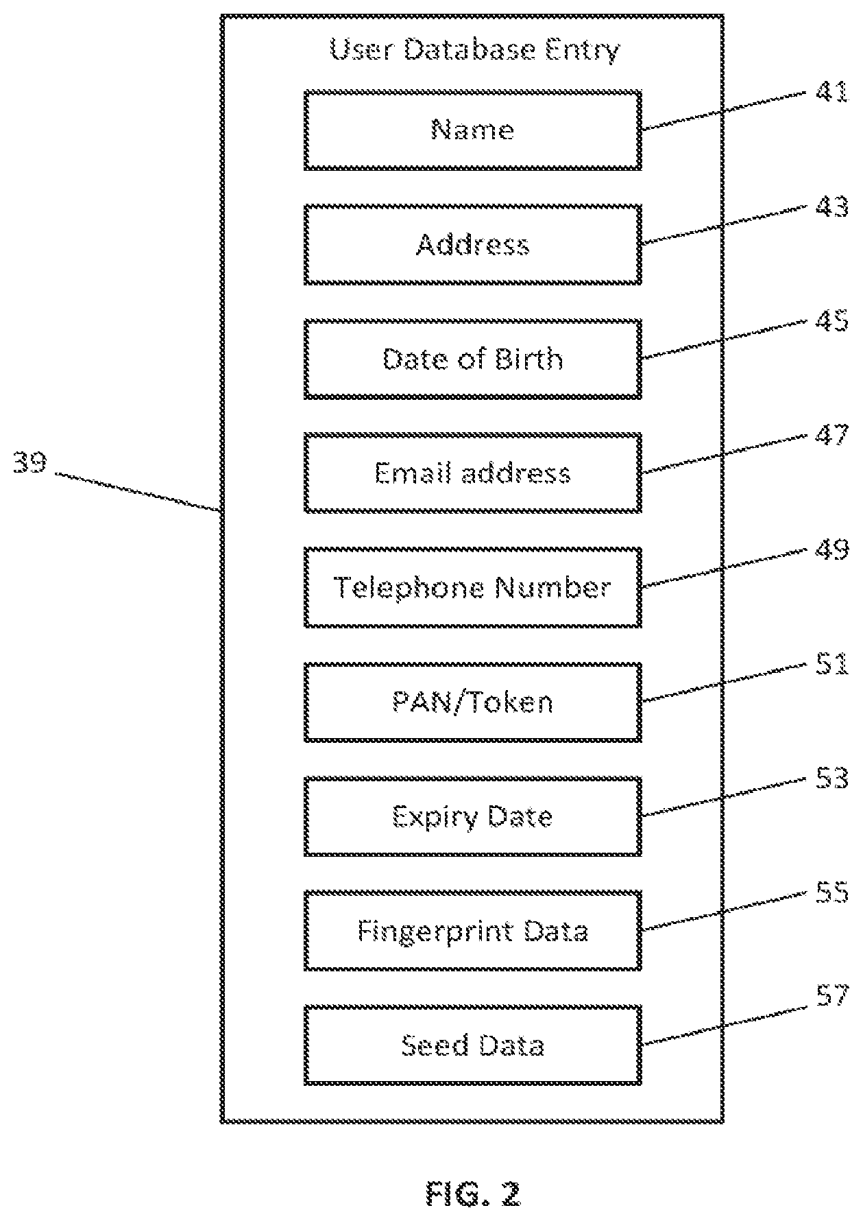 Patent US12321941 Figure 2 – Electronic transaction system