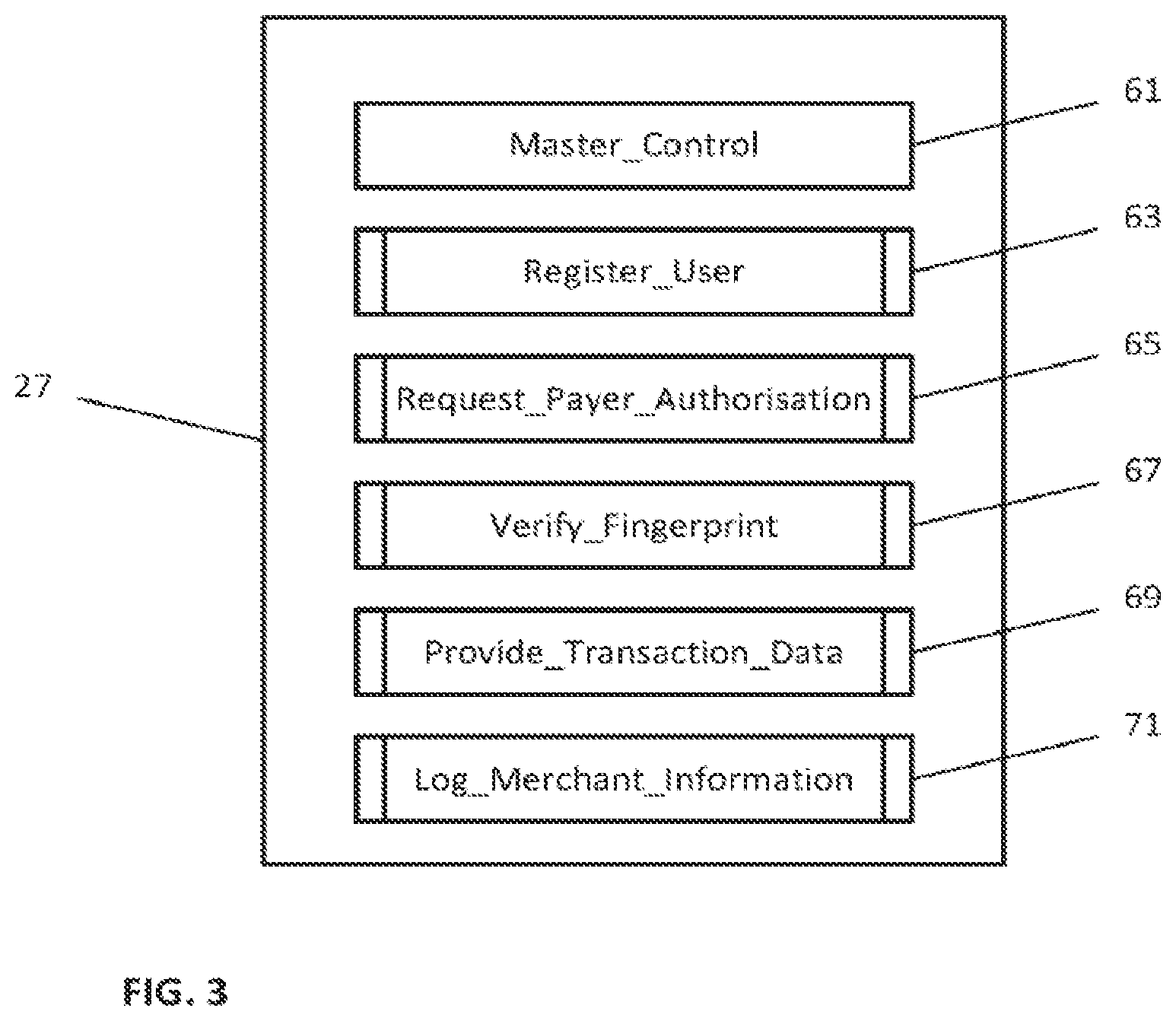 Patent US12321941 Figure 3 – Electronic transaction system