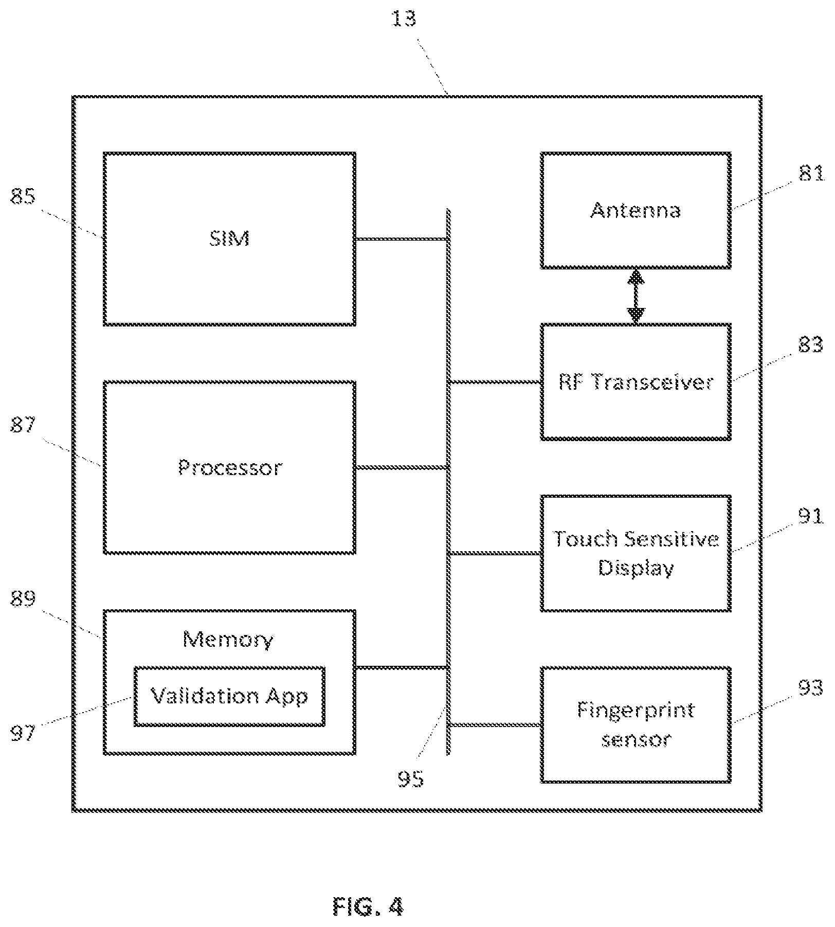 Patent US12321941 Figure 4 – Electronic transaction system