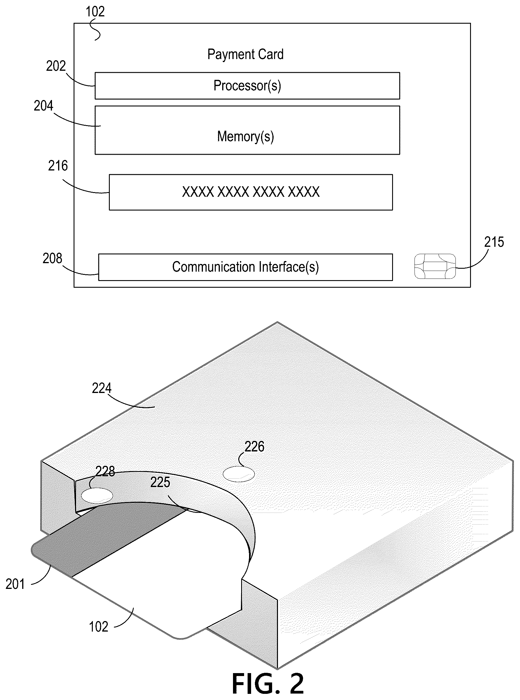 Patent US12321944 Figure 2 – Detecting cloned payment cards