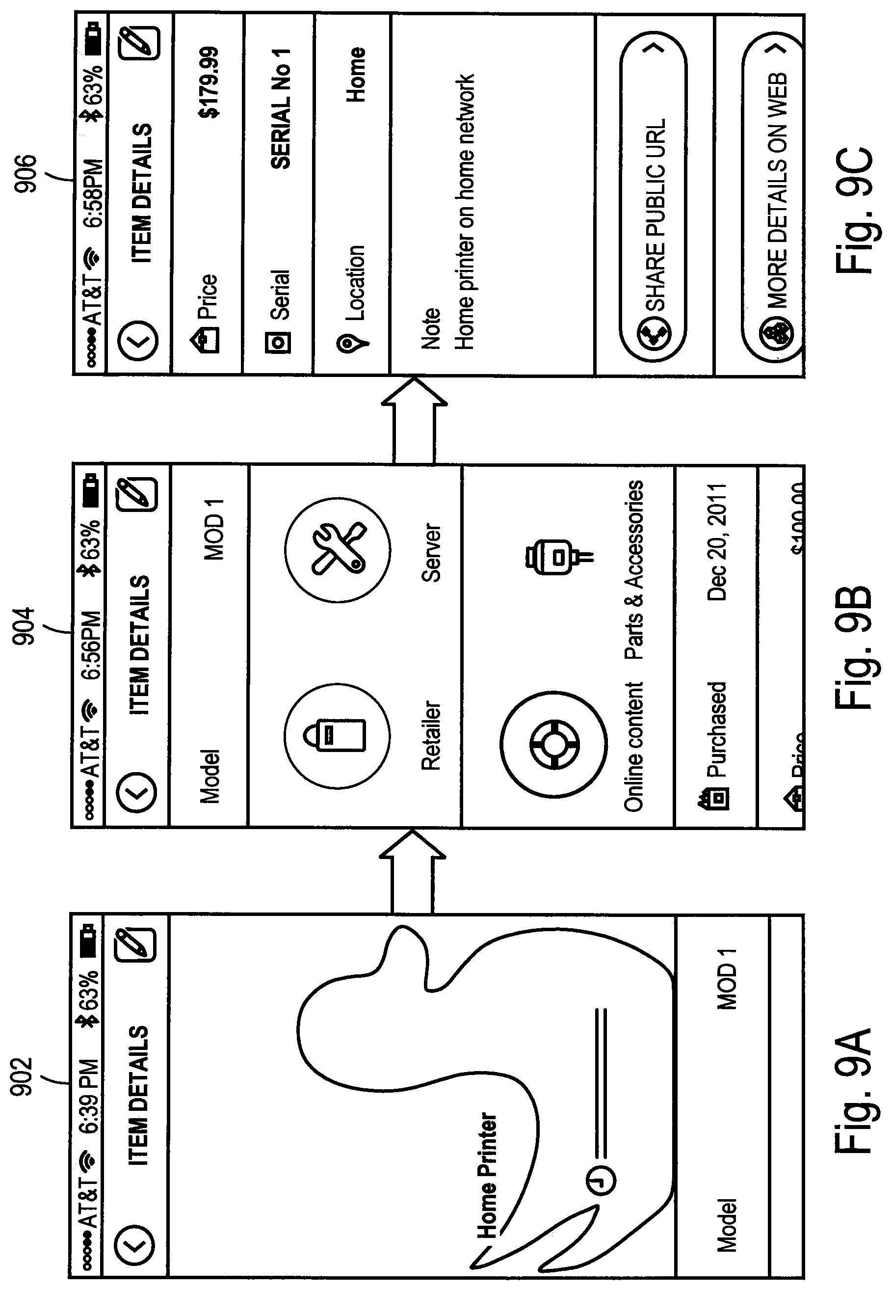 Patent US12321949 Figure 11 – Light-based data entry for personal inventory and product support system